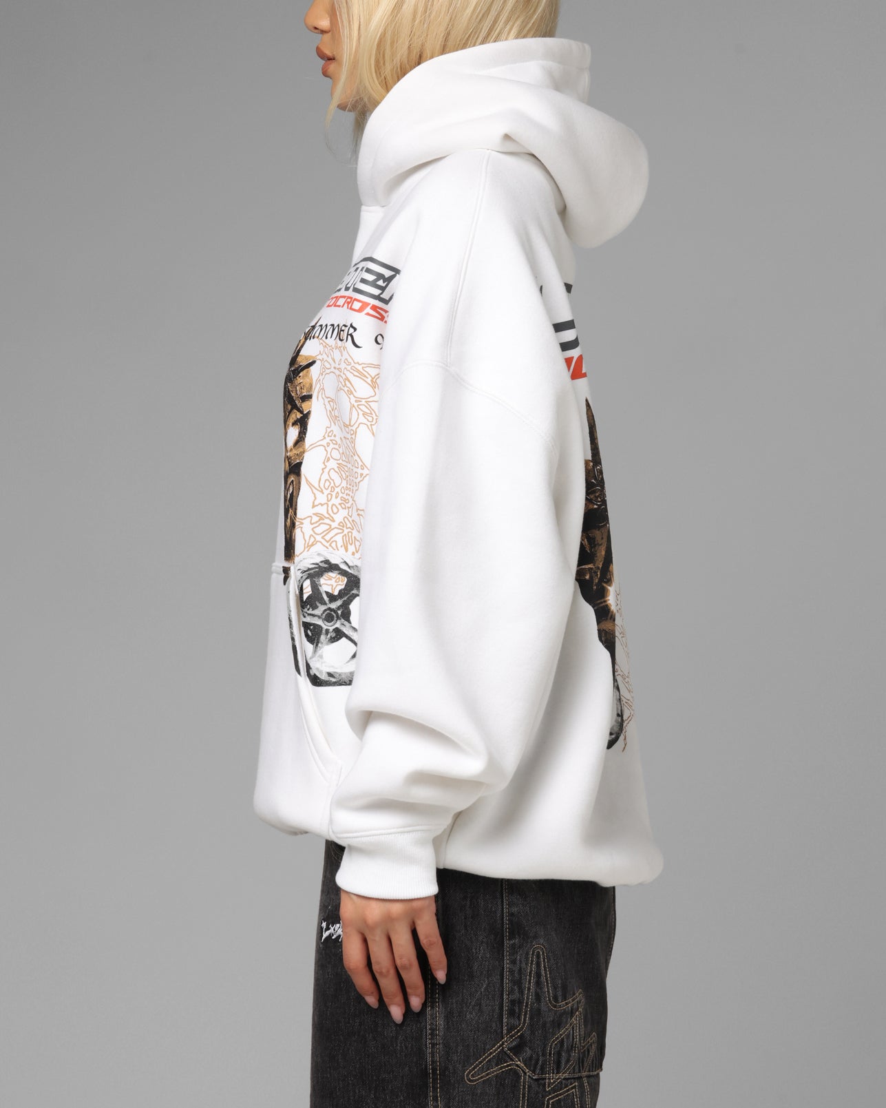 Loiter Summer Motocross Hoodie White、mySite、zt4zffjzw