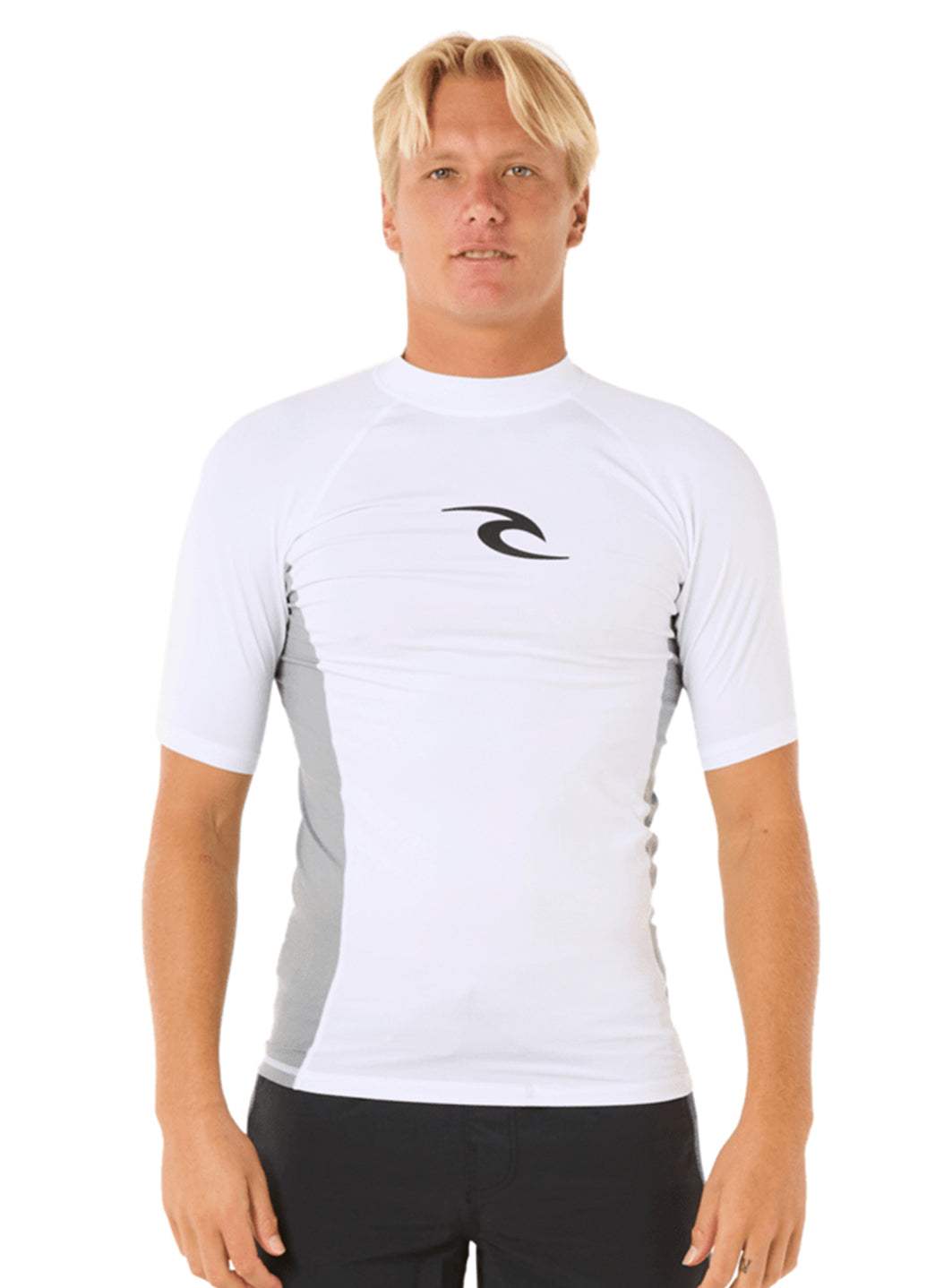 Rip Curl Men's Waves UPF Short Sleeve Rash Guard、mySite、noshort