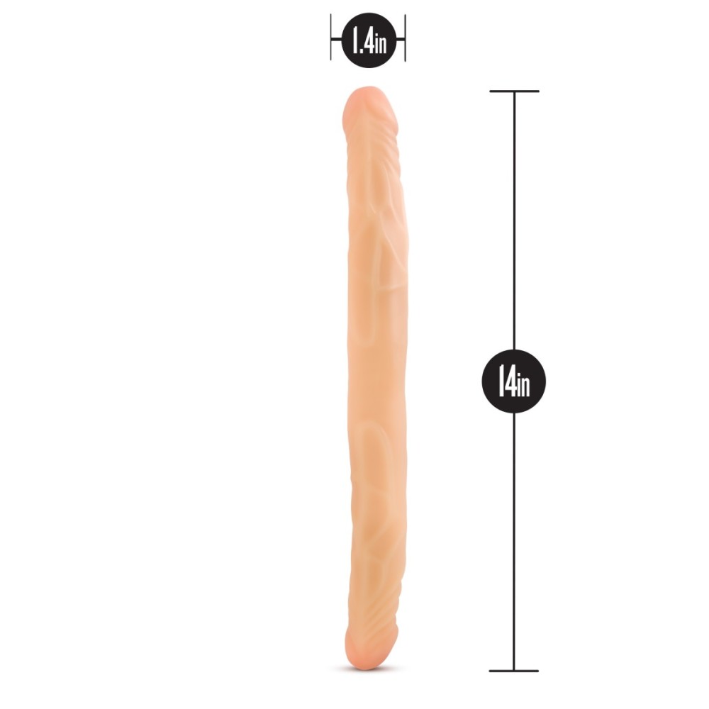 B Yours By Blush® | Beige 14-Inch Long Dildo、mySite、bottomscart