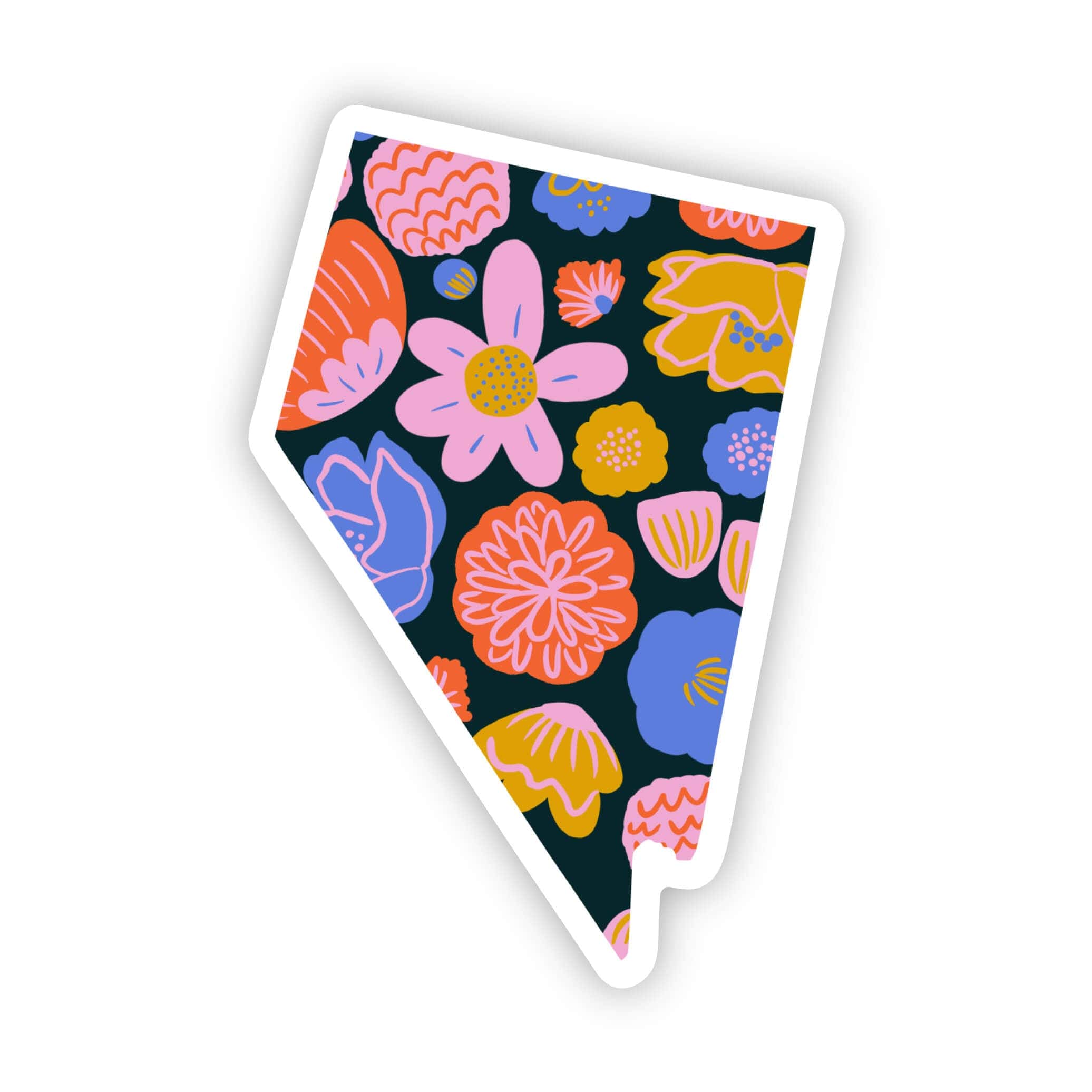  Nevada Sticker - Colorful Flower、mySite、elrpsem3k