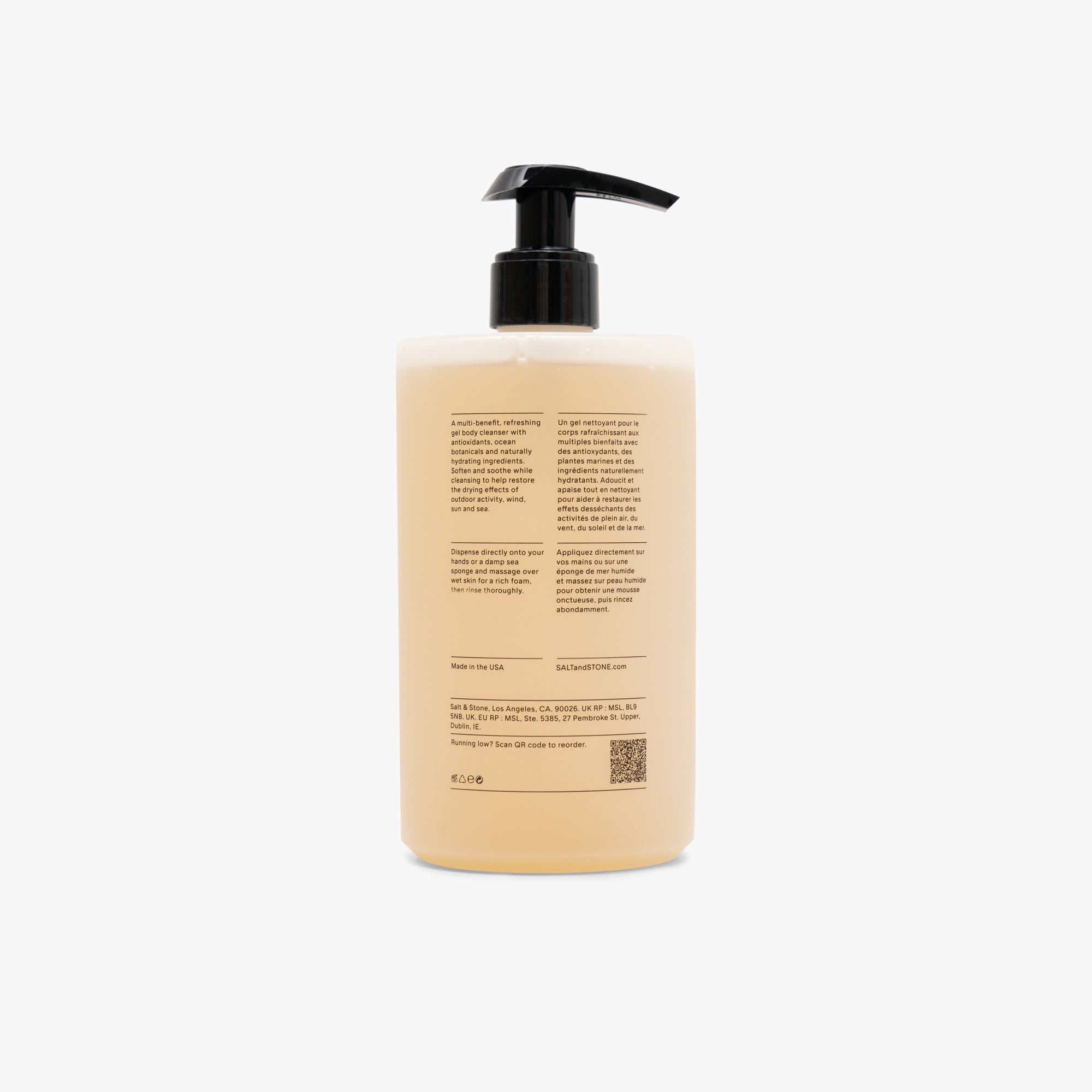  SALT & STONE Body Wash / Saffron & Cedar、mySite、merchandisen