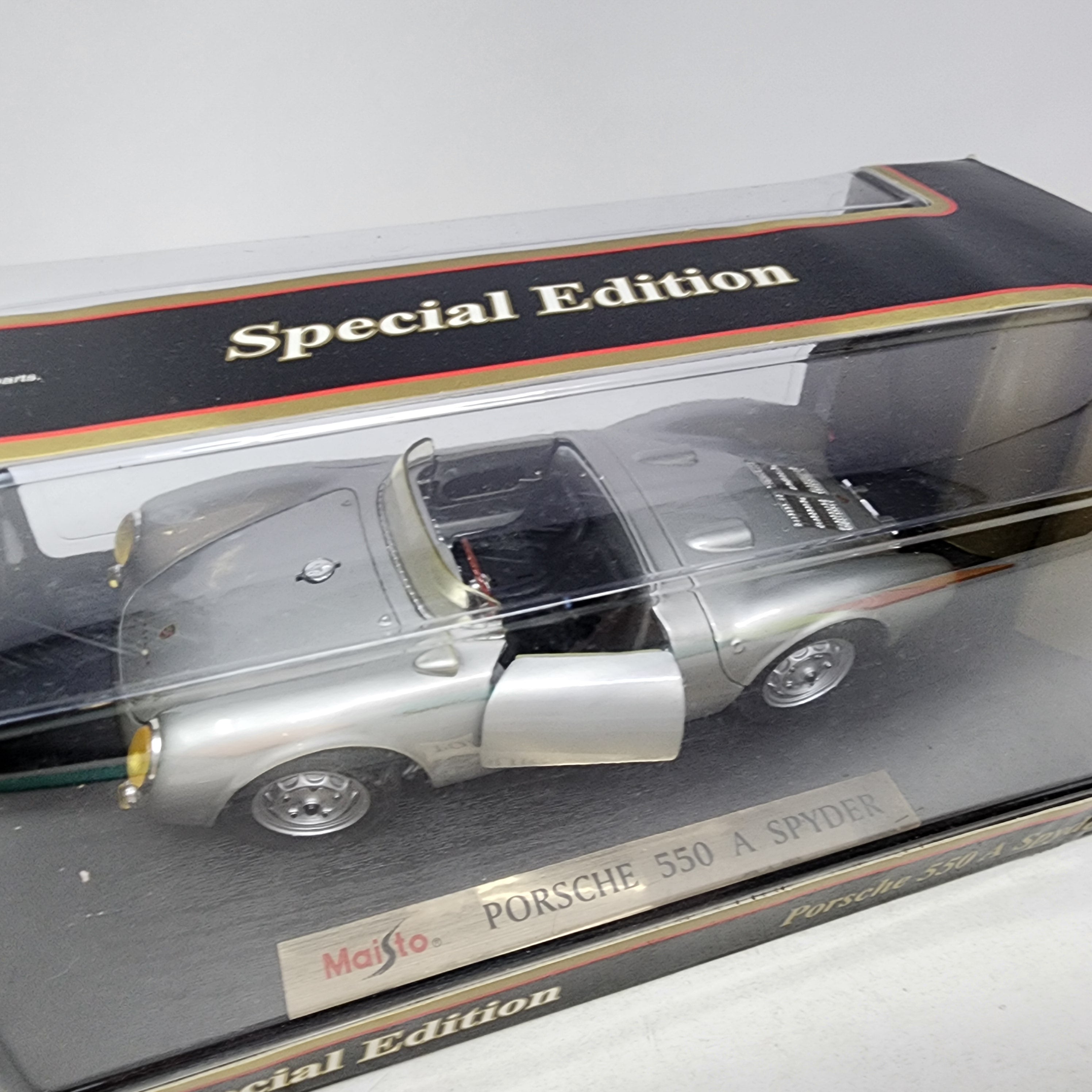 Porsche 550 A Spyder * Maisto Special Edition 1/18 Scale、mySite、hgirdovlk