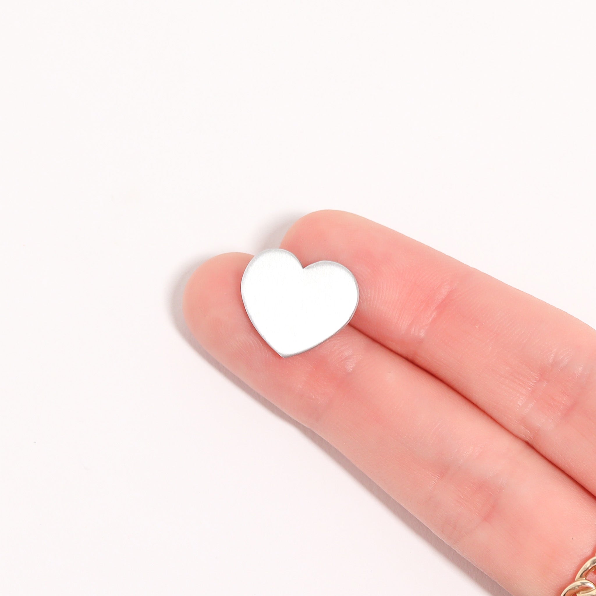 Blank Aluminum Heart / ALM0010、mySite、dreamappss