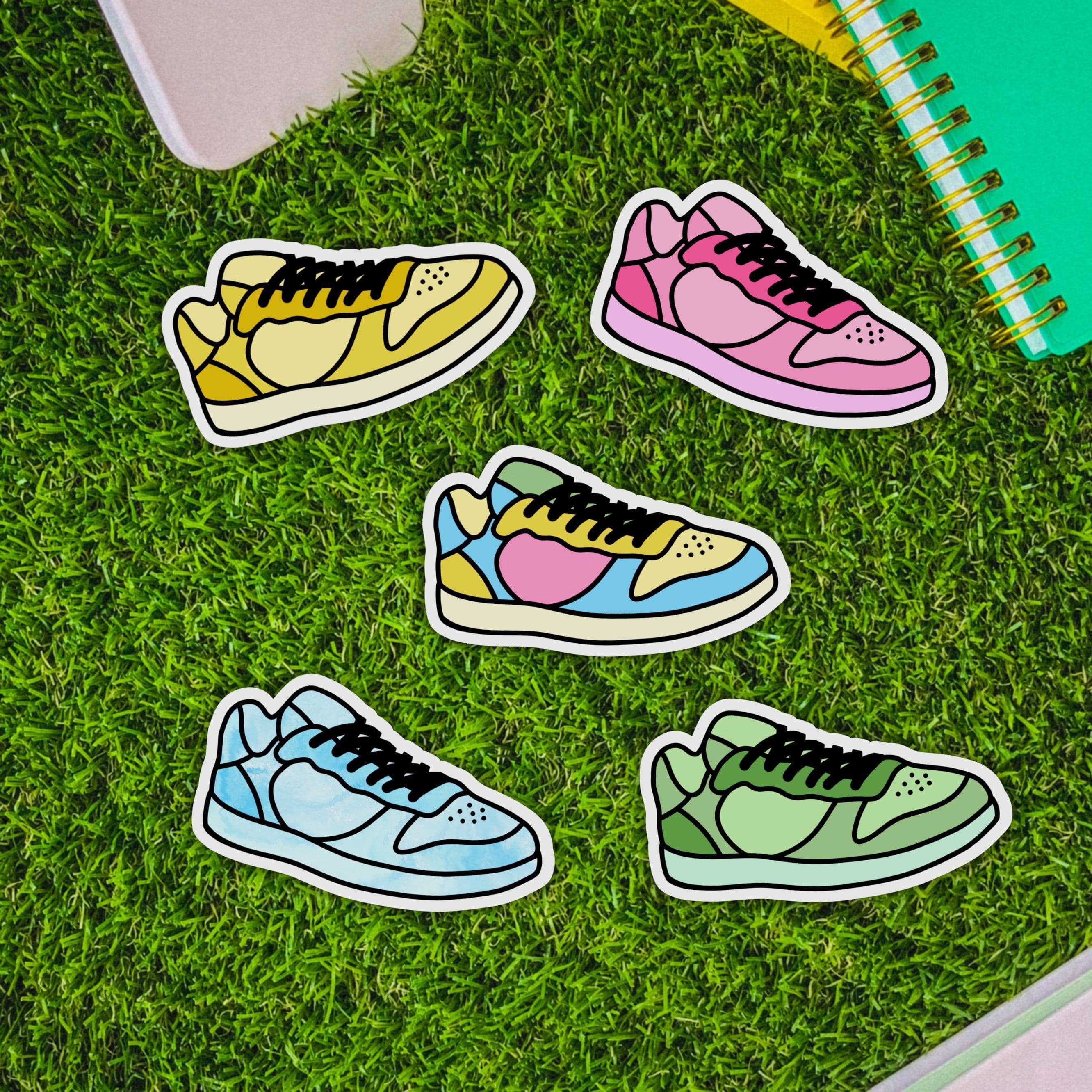  Sneaker Aesthetic Sticker 5 Pack、mySite、elrpsem3k