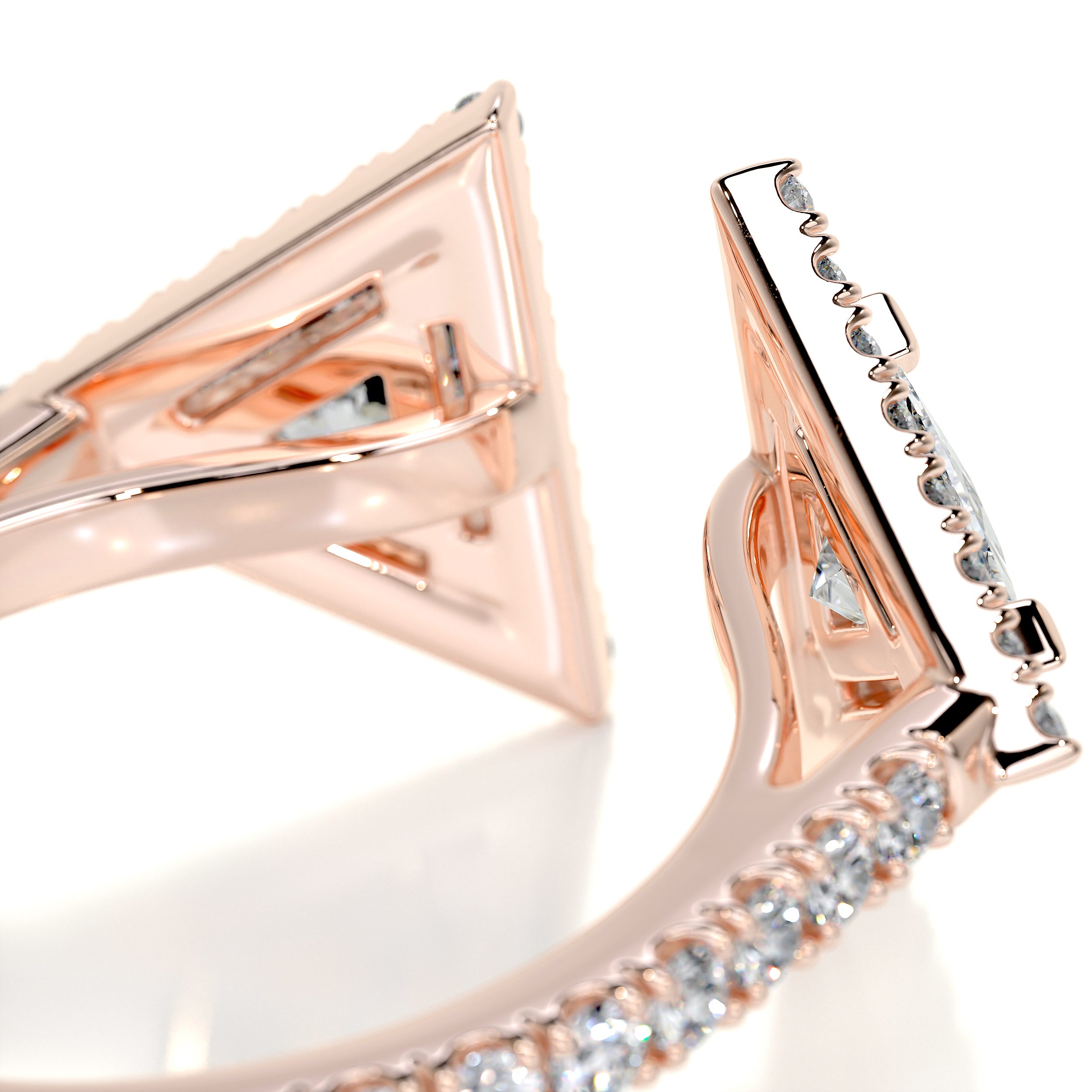 Olivia Fashion Diamond Ring (1 carat) -14K Rose Gold、mySite、hinf8tx79