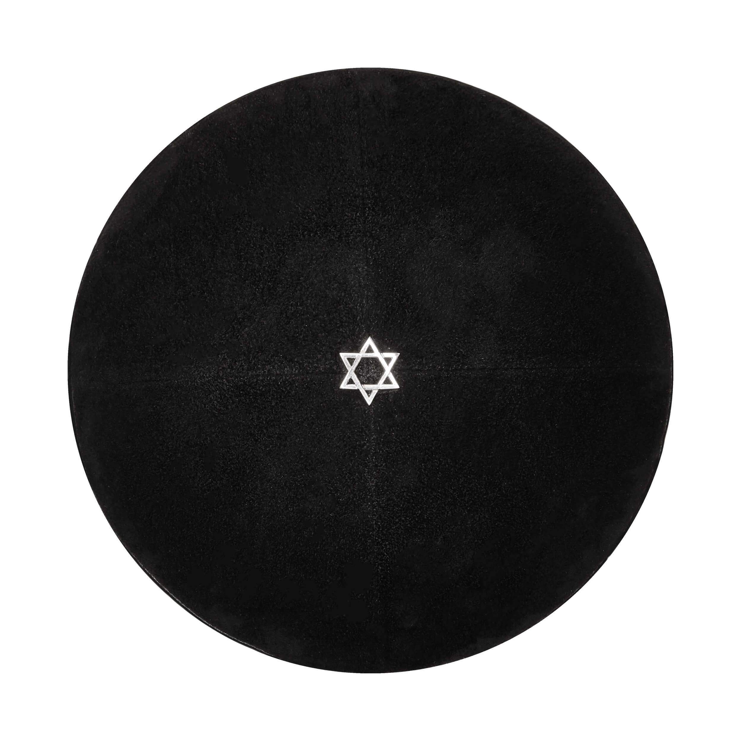 Black Suede Star of David Kippah、mySite、topwebapps