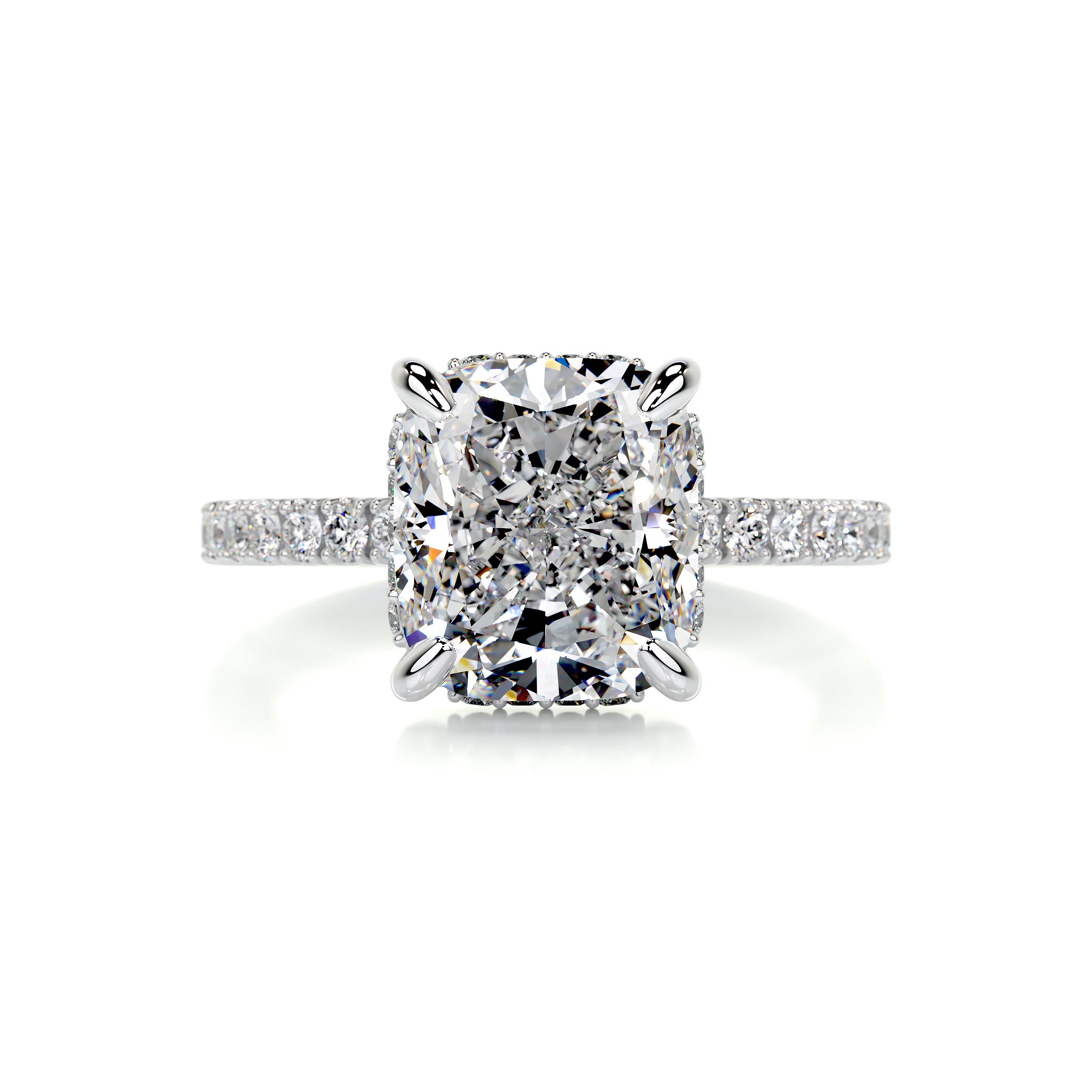 Beatriz Diamond Engagement Ring -18K White Gold、mySite、hinf8tx79