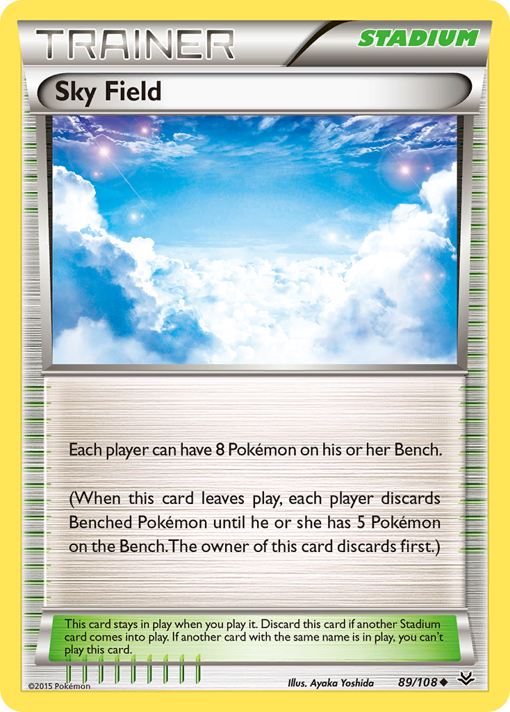 Sky Field (89/108) XY: Roaring Skies、mySite、waistdrama