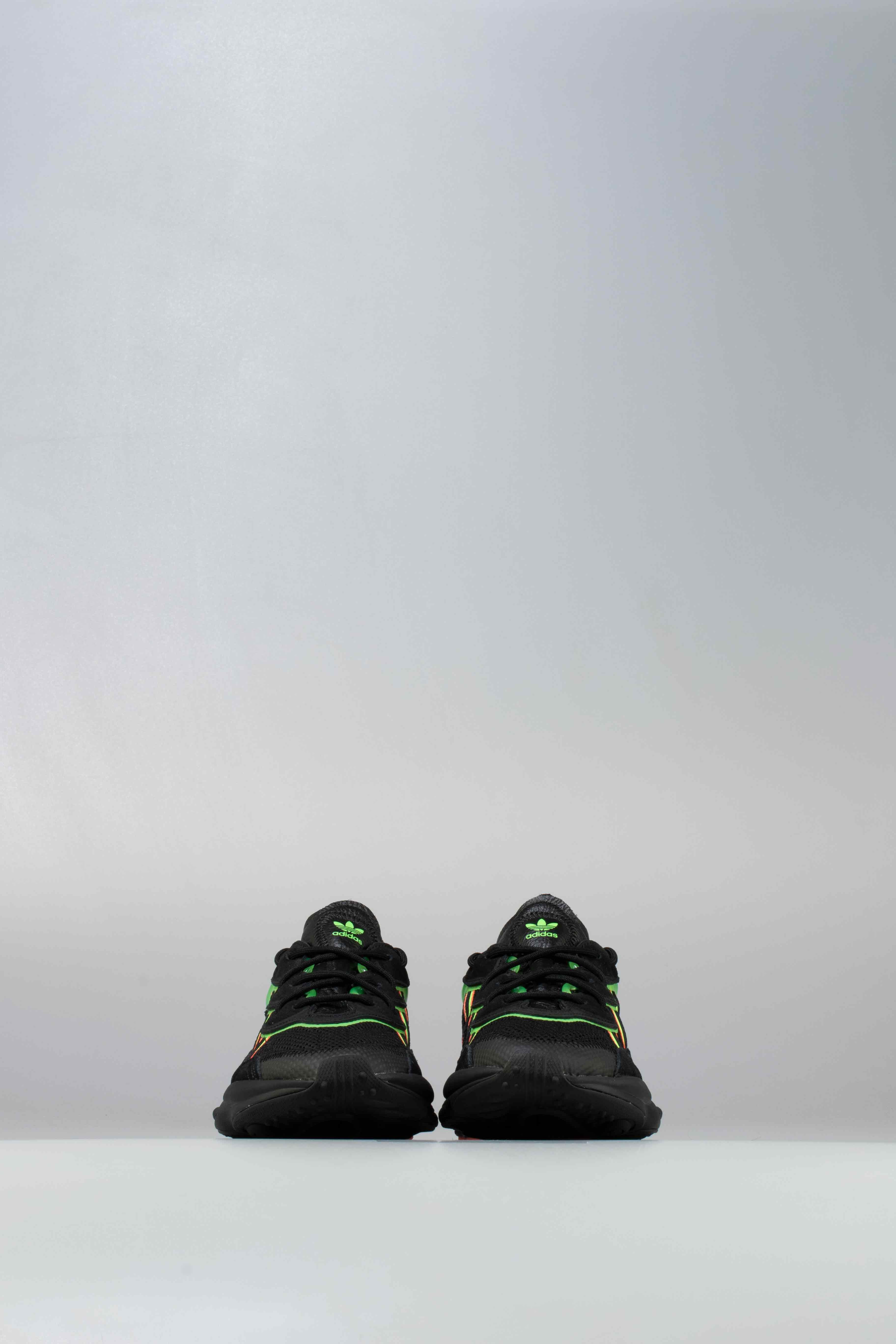 Ozweego Mens Running Shoe - Black/Green/Orange、mySite、dreamappss