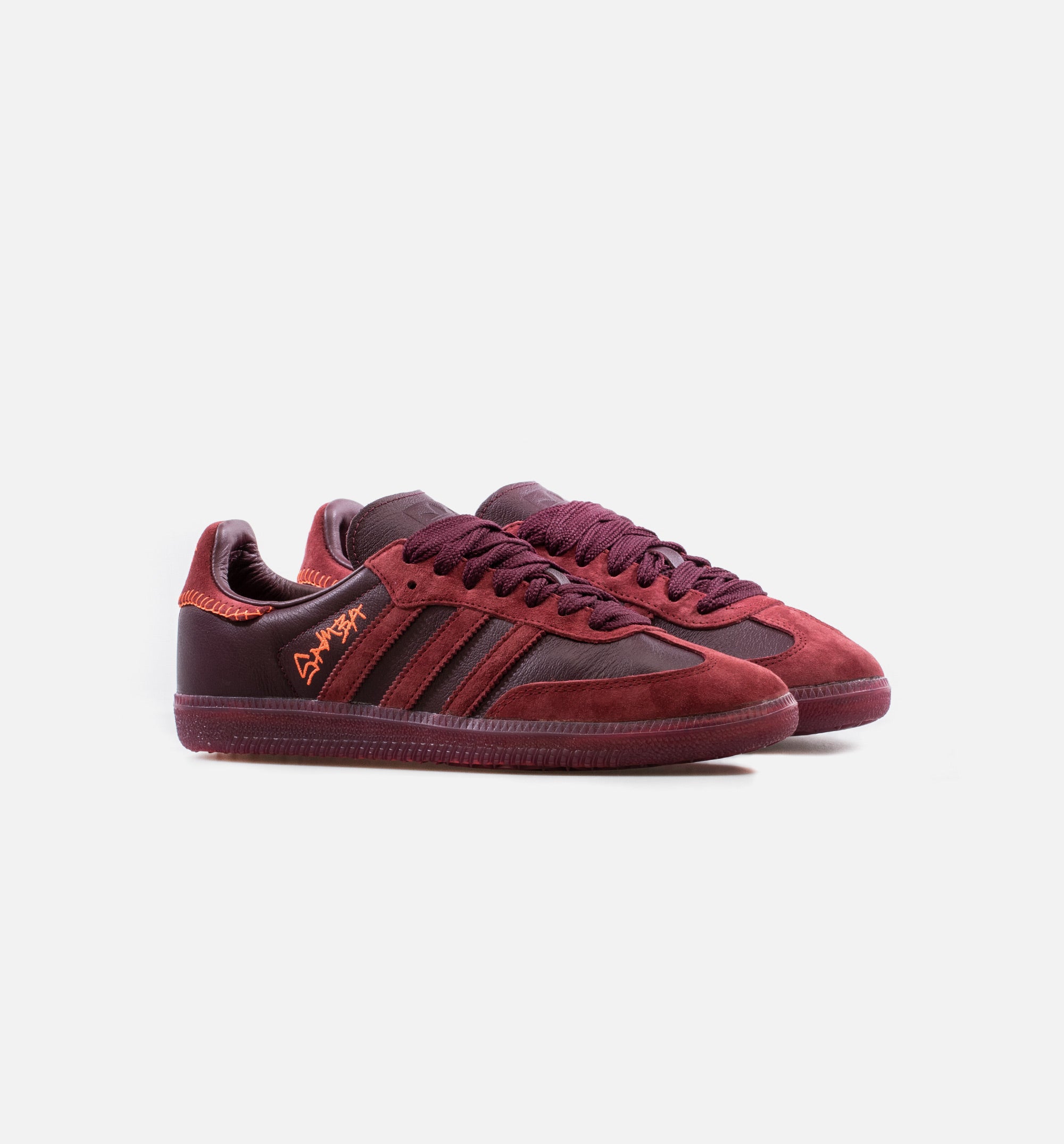 Jonah Hill Samba Mens Lifestyle Shoe - Maroon/Ecru Tint、mySite、dreamappss