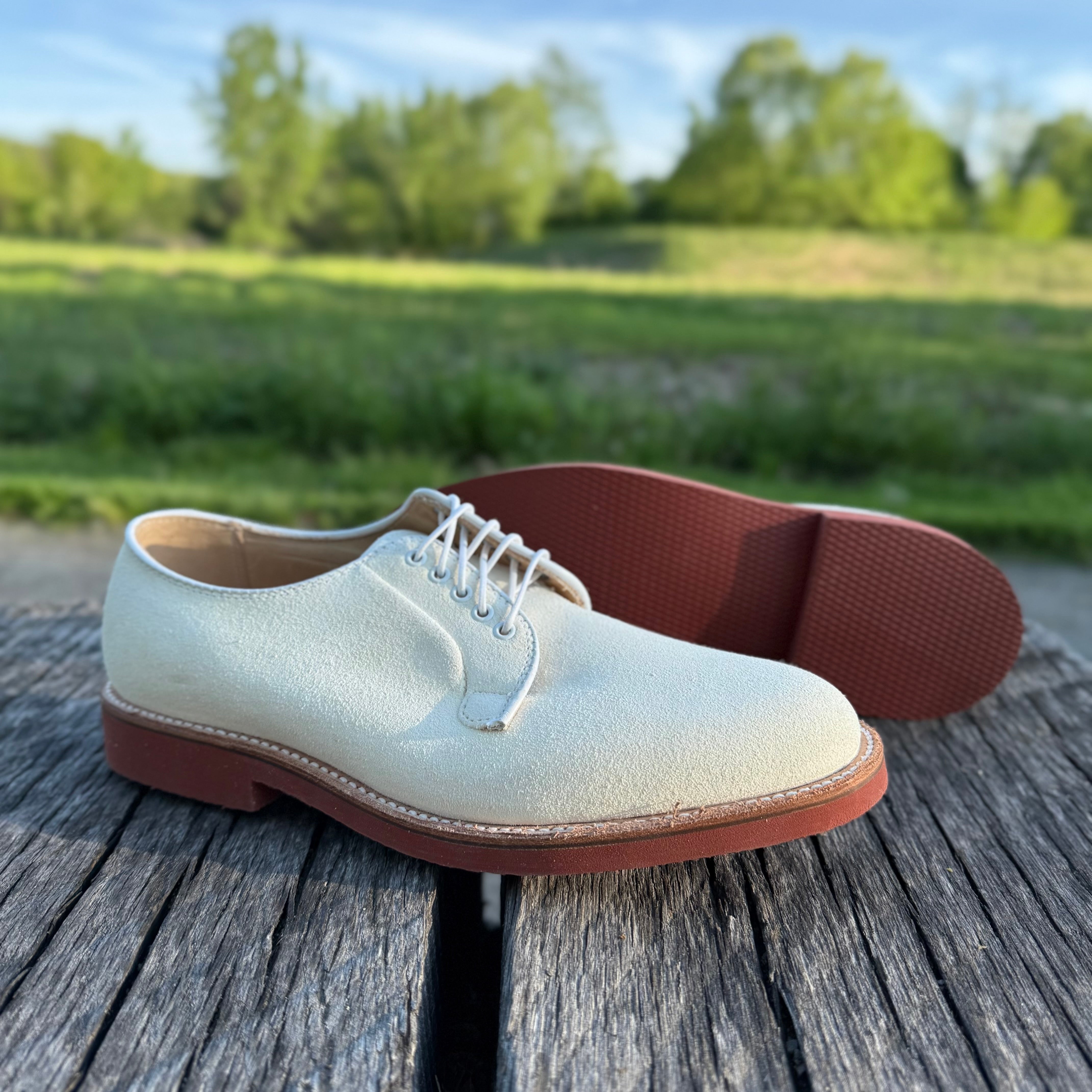  9448 - White Buck in Ivory Suede、mySite、preschool7hills