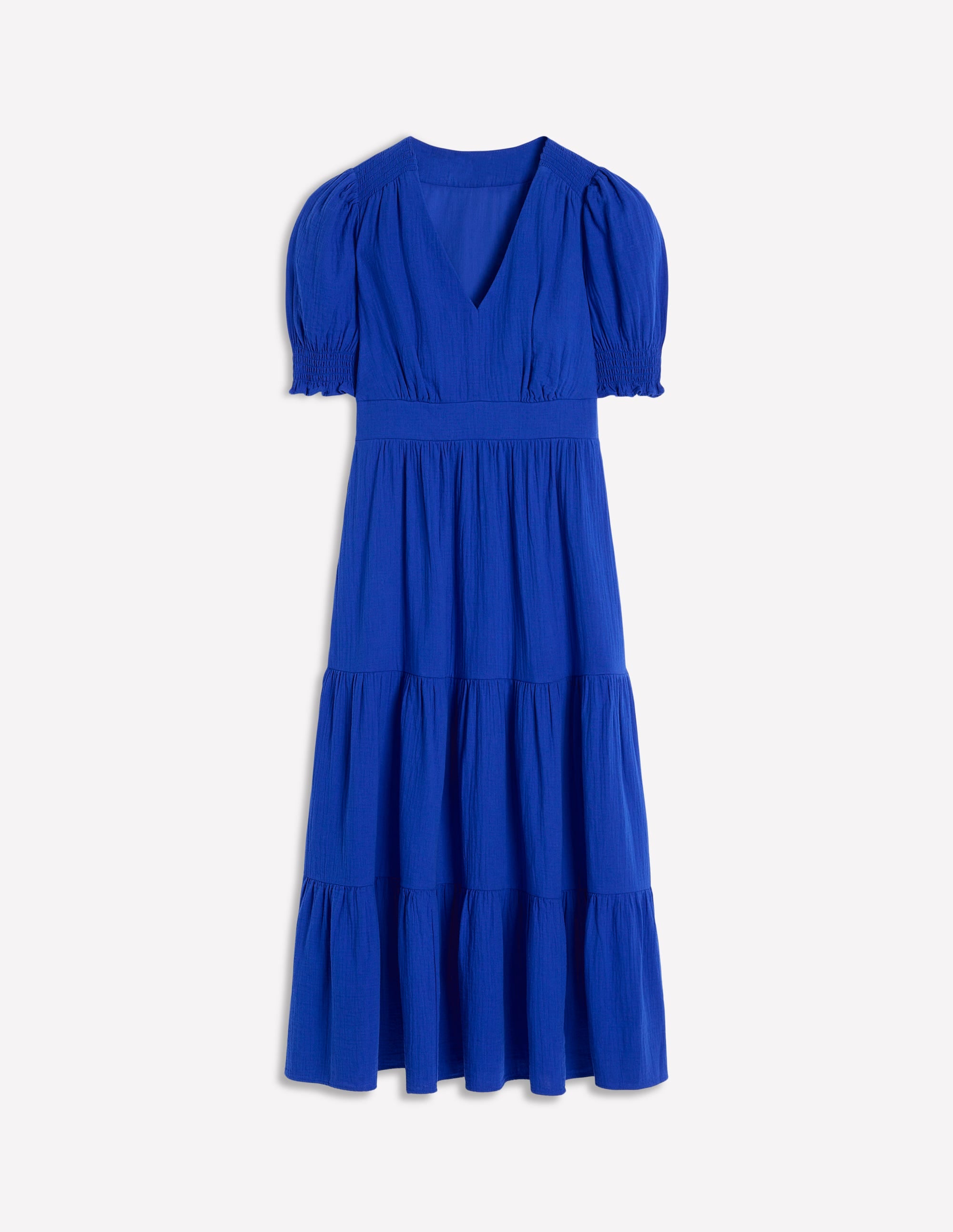  Anna Double Cloth Midi Dress-Bright Blue、mySite、ashleygrahame
