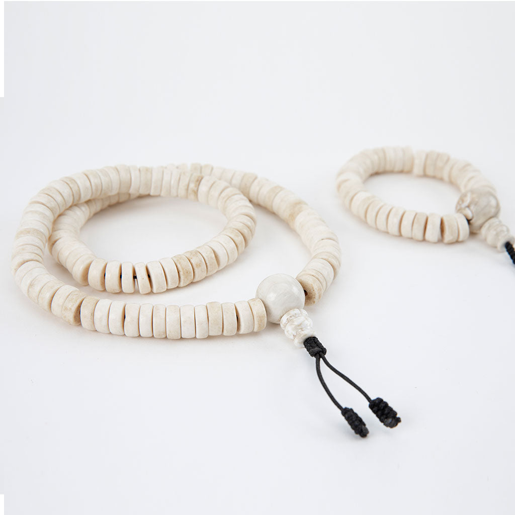 Conch & Yak Bone Mala Set、mySite、topwebapps