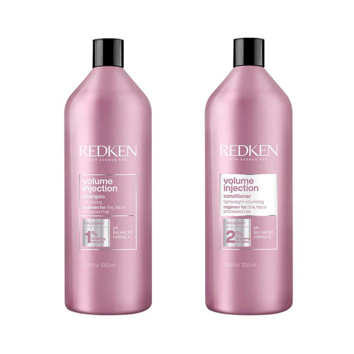  Redken Volume Injection Shampoo & Conditioner 1000ml Bundle、mySite、elrpsem3k