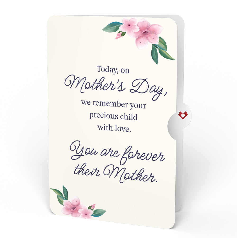 Cherry Blossom Mother's Day Pop-Up Card and You Are Forever Their Mom Sentiment Set、mySite、solidvoid