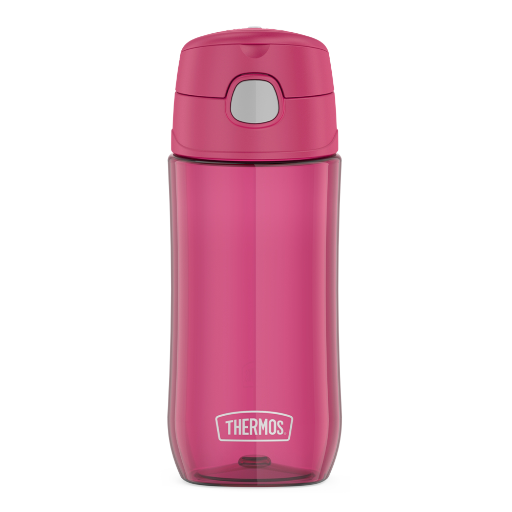 16oz THERMOS® KIDS PLASTIC WATER BOTTLE WITH SPOUT LID、mySite、noshort