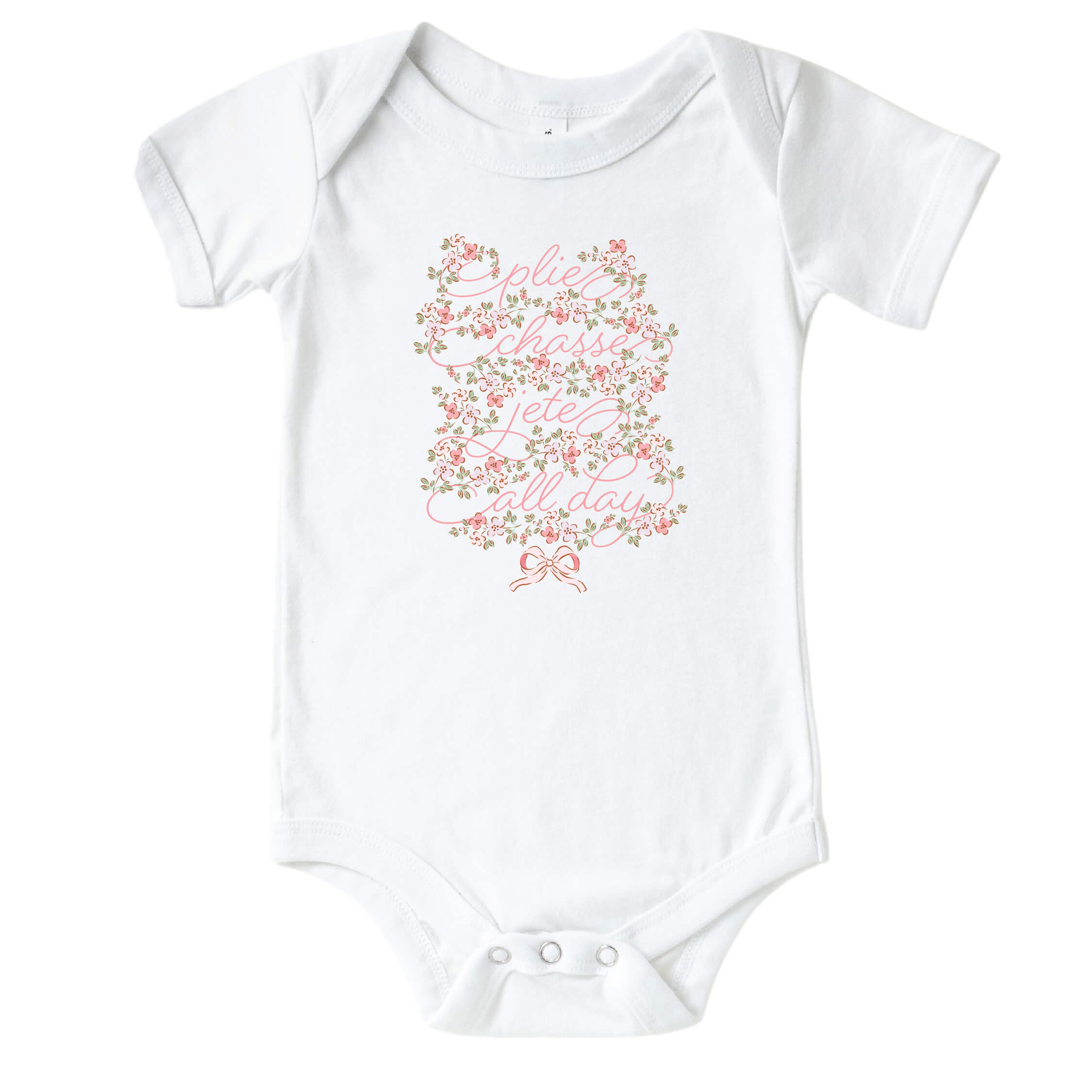  Plies, Chasse, Jete All Day Graphic Bodysuit | White、mySite、layawaytickets