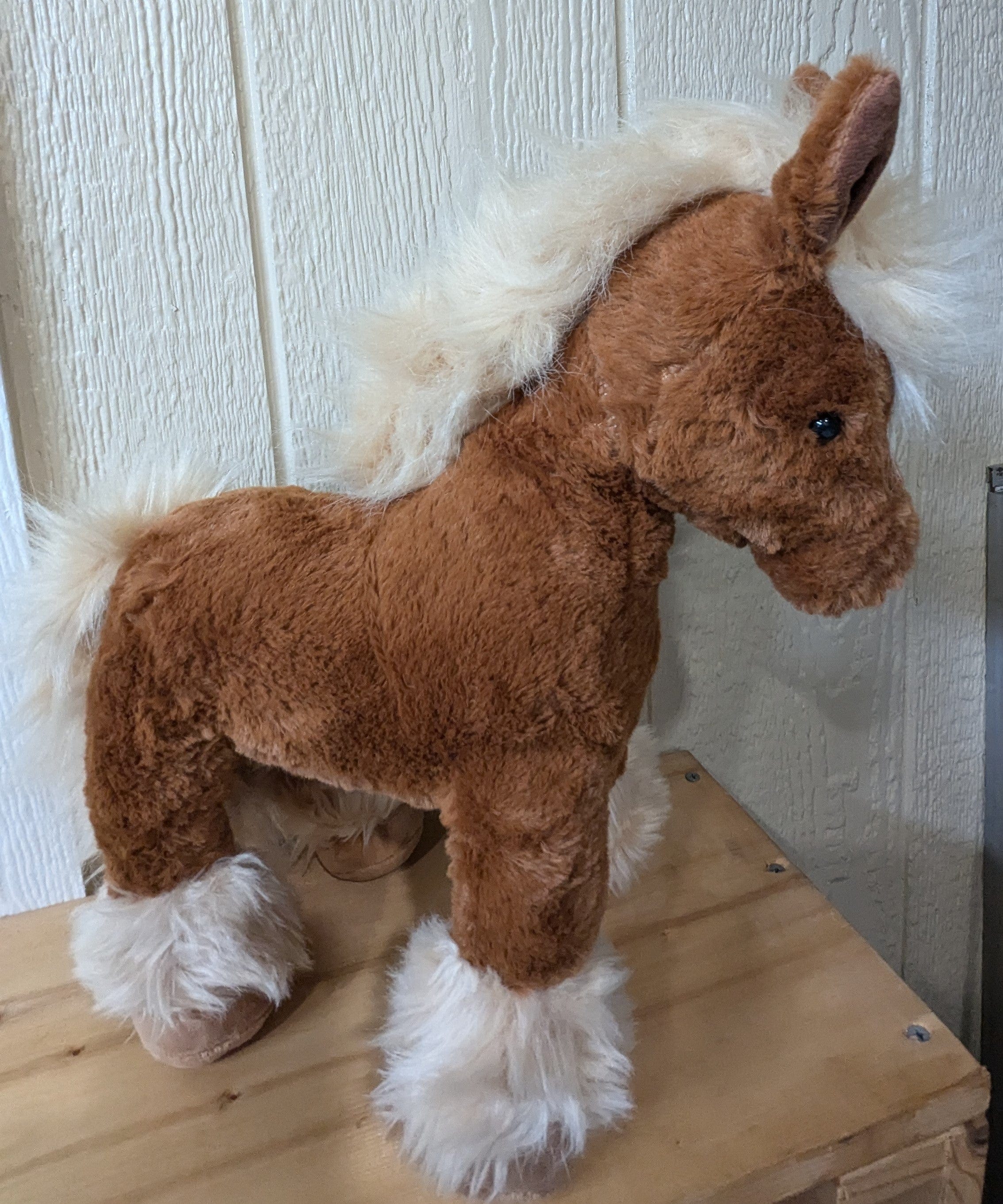 Plush Horses Med Size Realistic Very Cute!、mySite、g9winljtr
