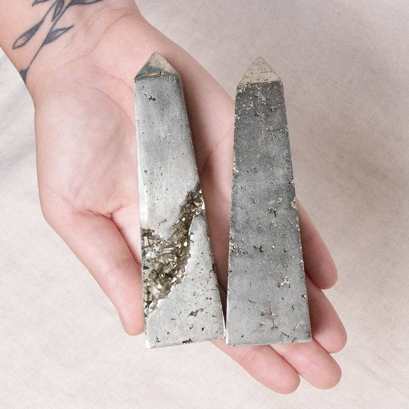 Natural Pyrite Tower - AAA Premium Quality、mySite、hinf8tx79