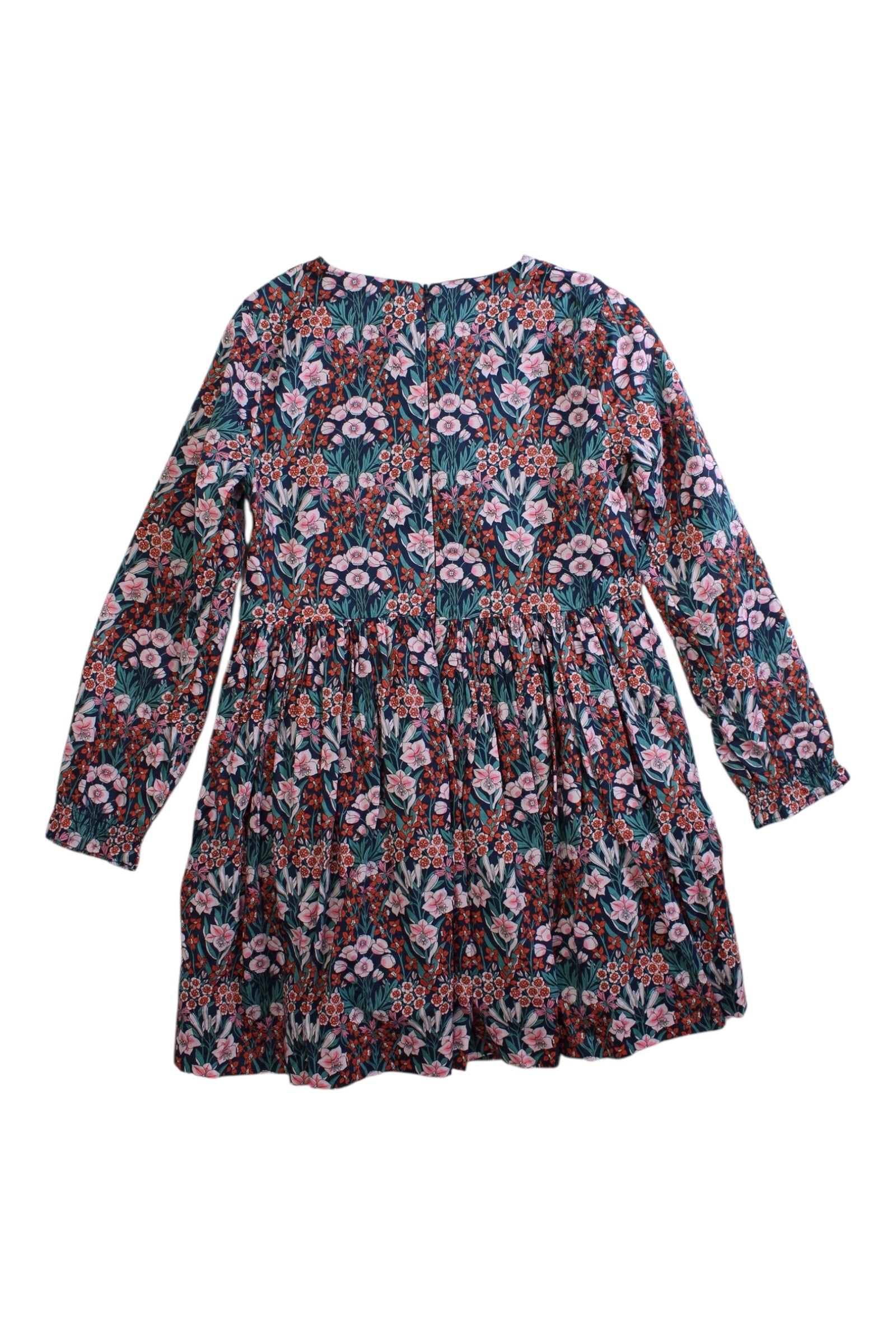 Jacadi Floral Long Sleeve Dress 5T、mySite、g9winljtr