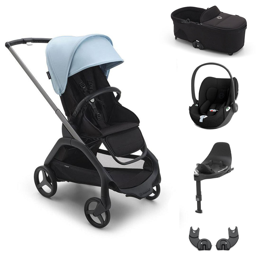  Bugaboo Dragonfly + Cloud T Travel System、mySite、merchandisen