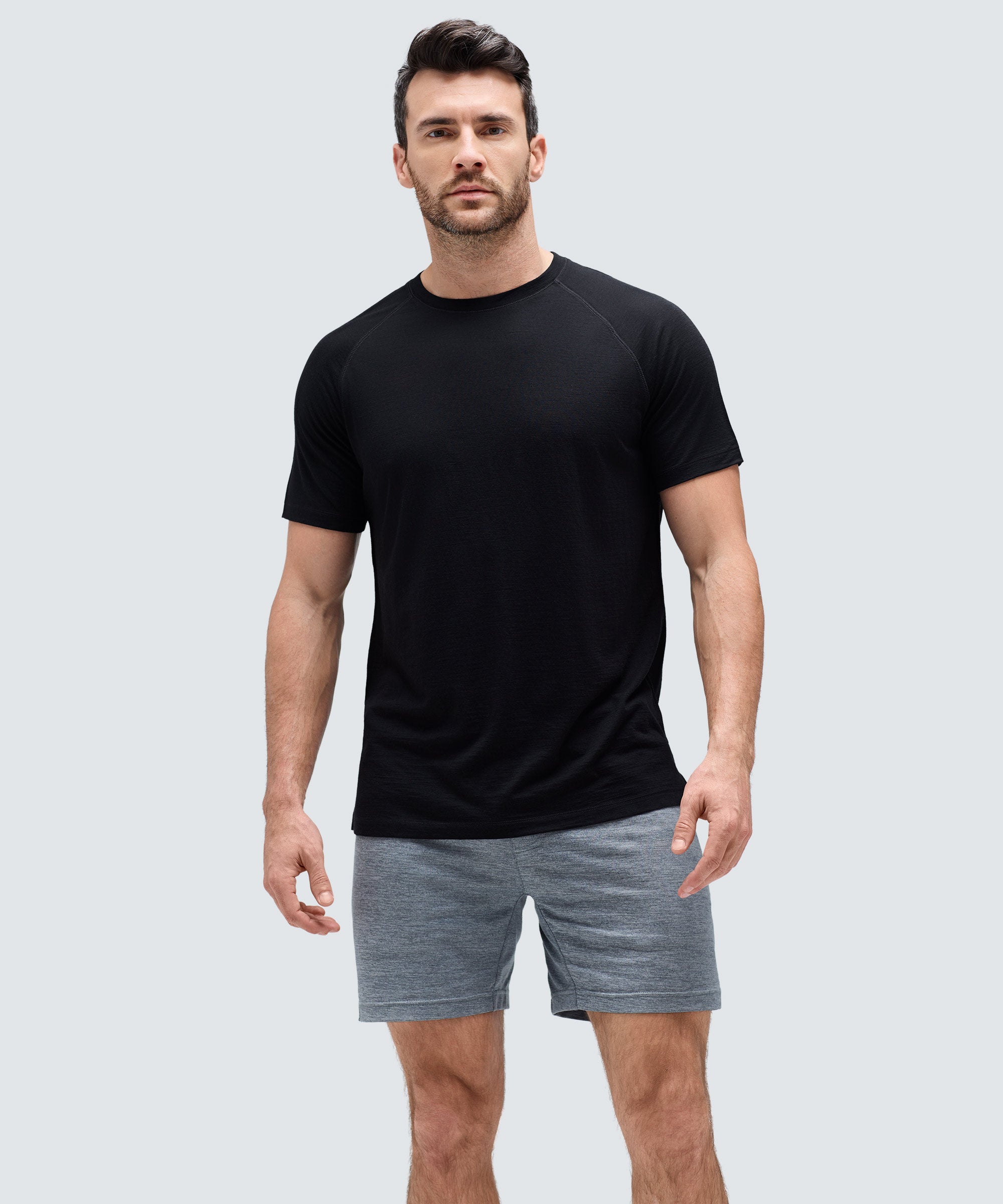 Men's Active Merino T-Shirt、mySite、noshort