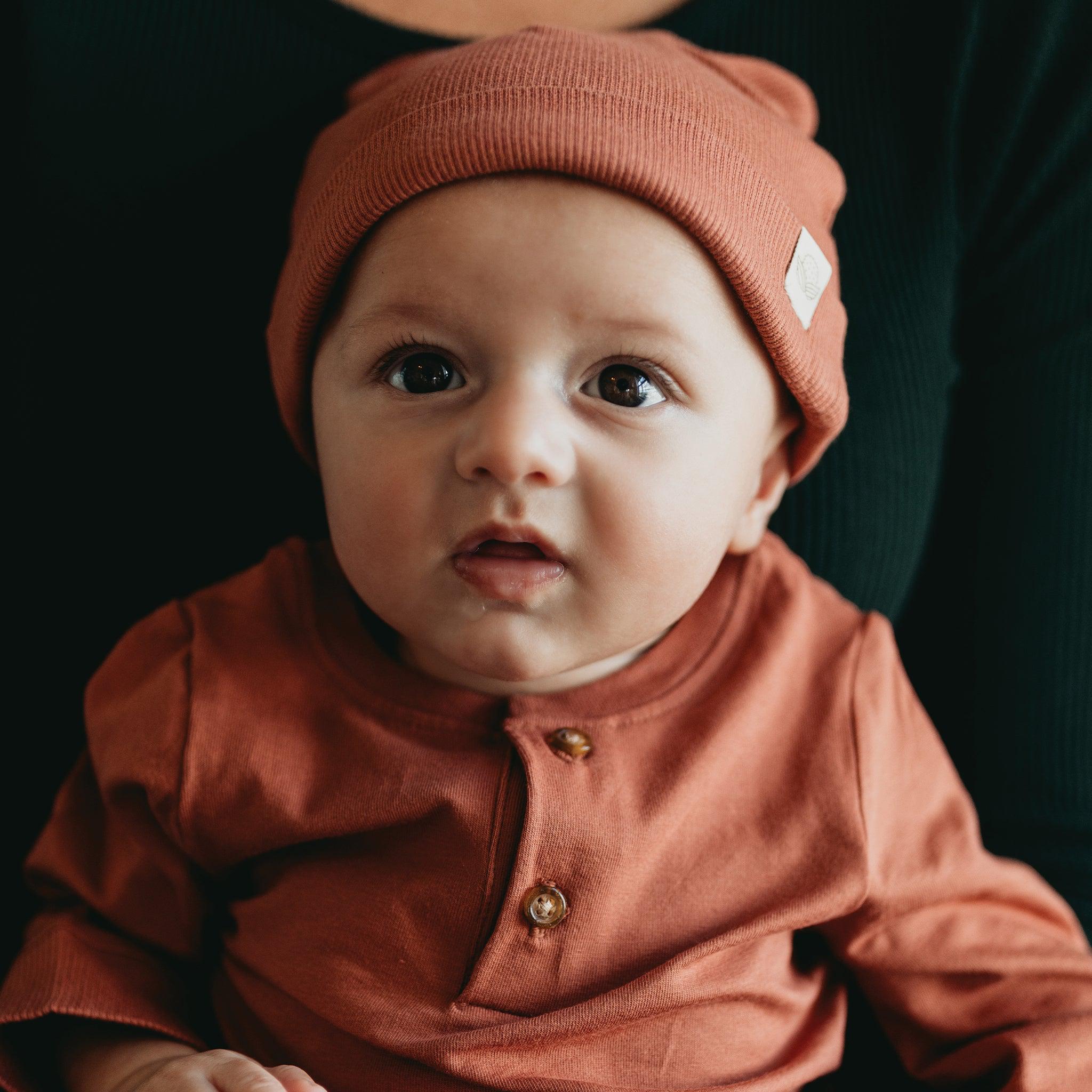 RETIRED - Organic Bunny Ears Cap - Paprika、mySite、g9winljtr