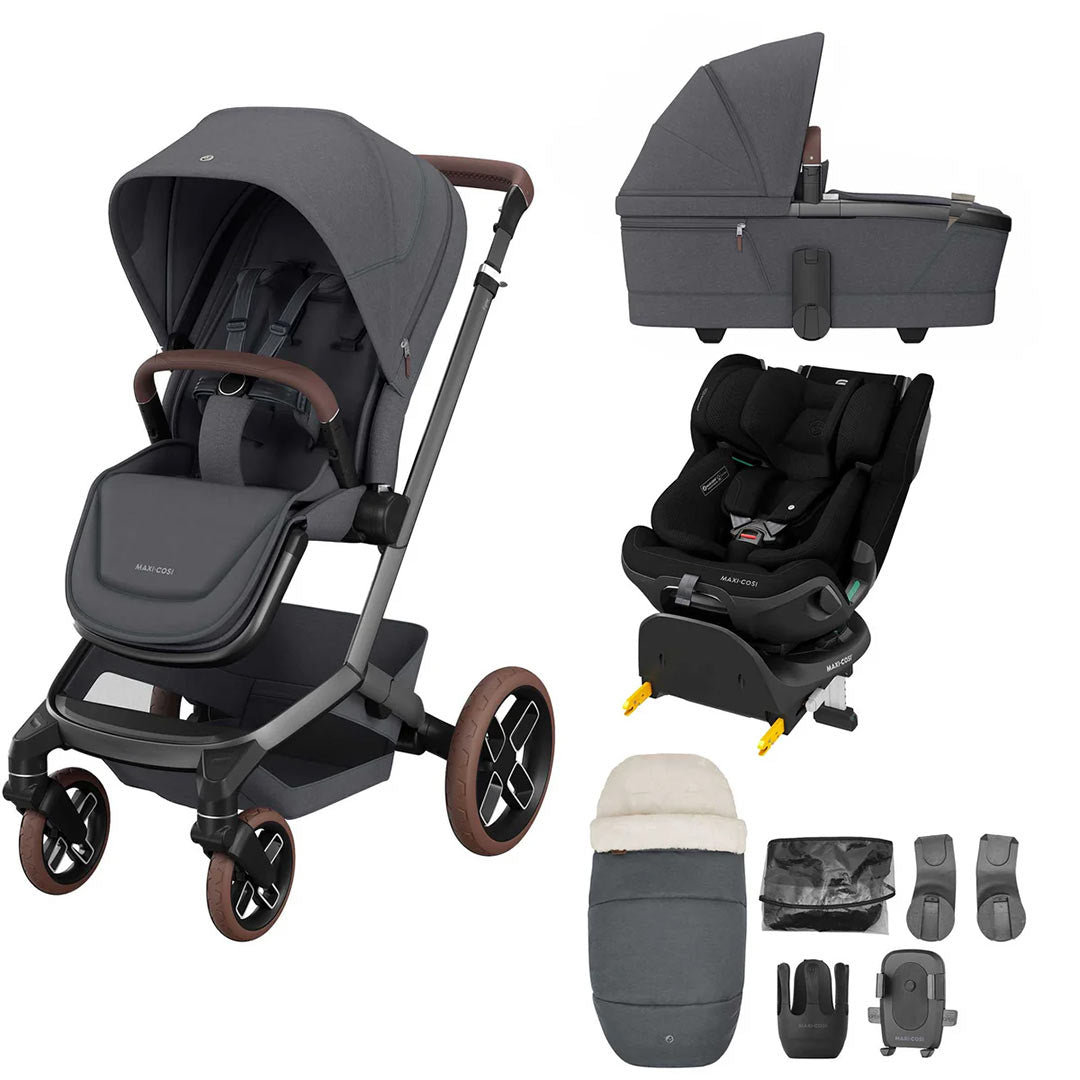  Maxi-Cosi Fame Premium + Emerald 360 Pro Travel System、mySite、merchandisen