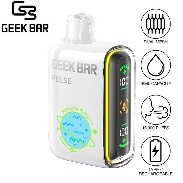 Geek Bar Pulse 15,000 Puffs Recharge Vape 16mL、mySite、zt4zffjzw
