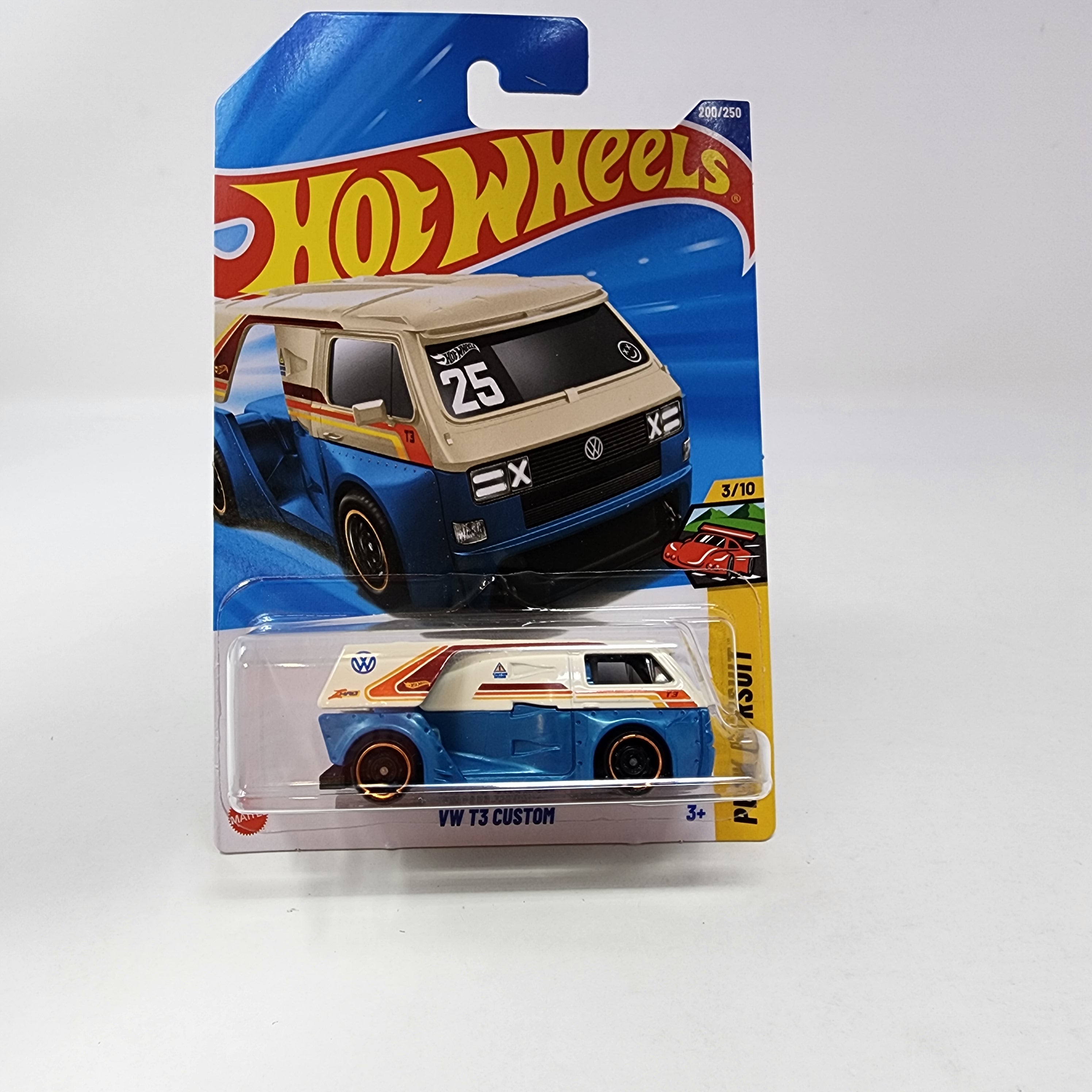 VW T3 Custom #200 * White/Blue * 2025 Hot Wheels NEW! l Case、mySite、hgirdovlk