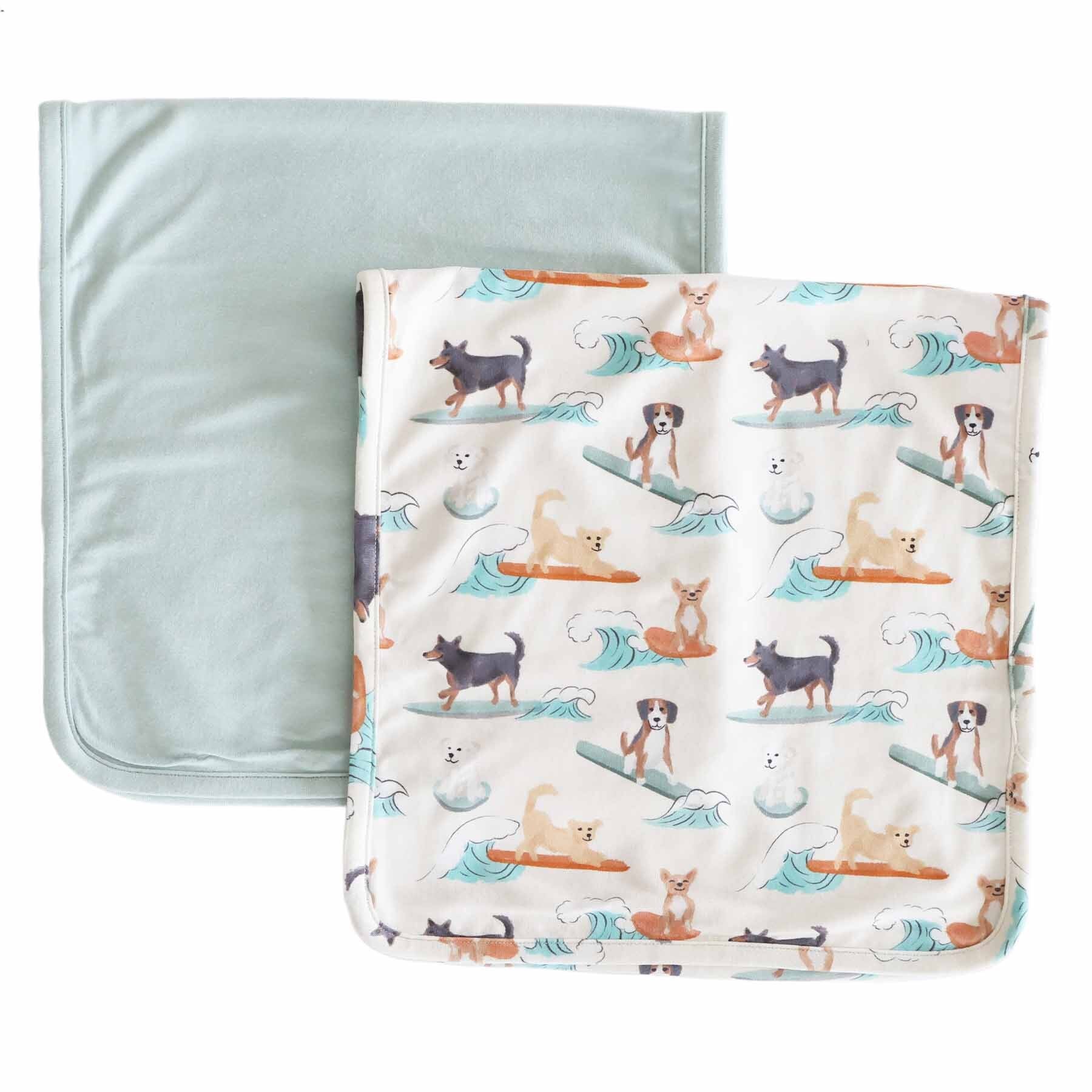  Paddle Pups 2pc Burp Cloth Set、mySite、layawaytickets