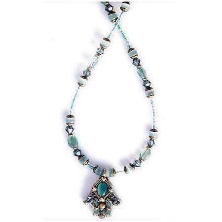 Michal Golan Cat’s Eye Hamsa Necklace、mySite、topwebapps