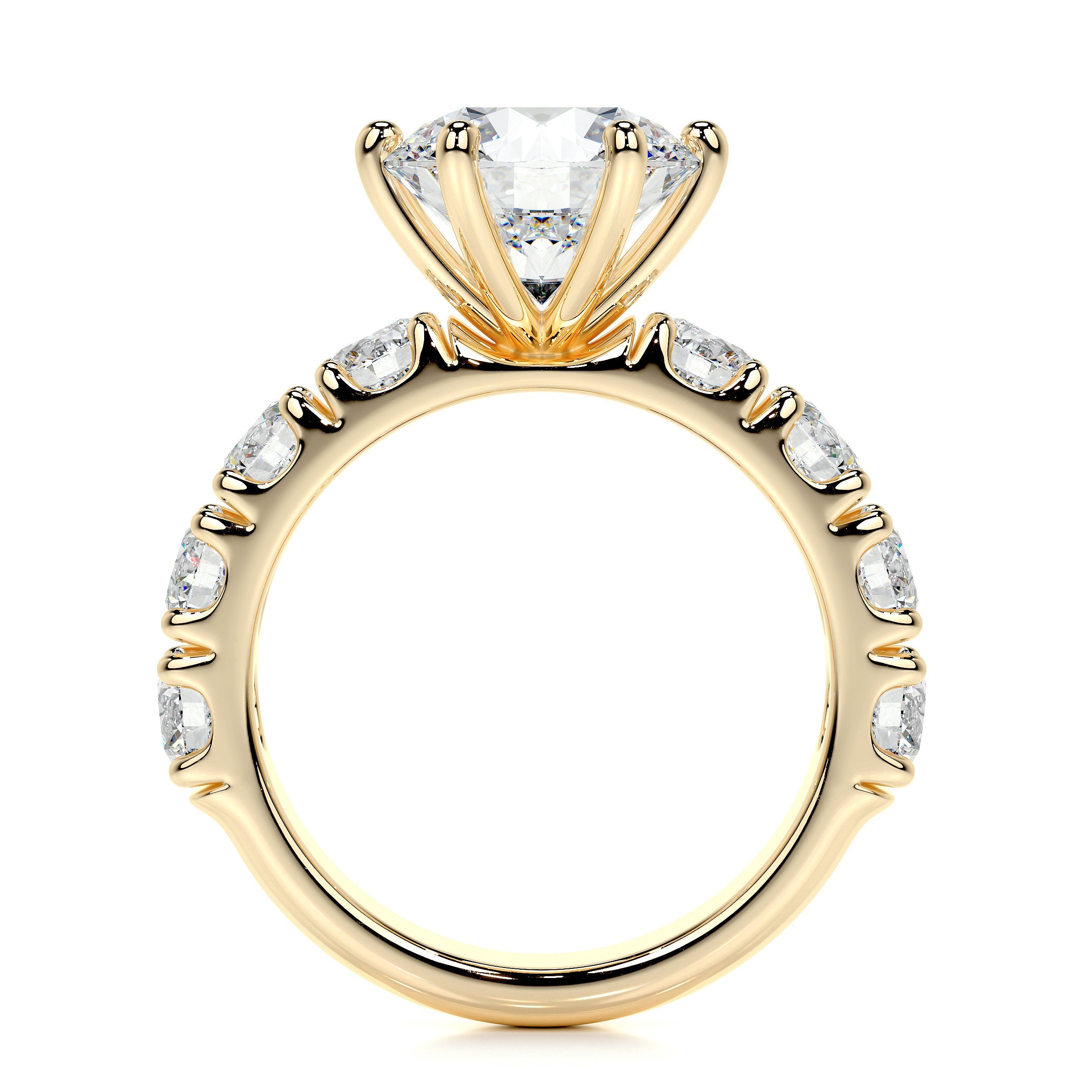 Molly Lab Grown Diamond Ring -18K Yellow Gold、mySite、hinf8tx79