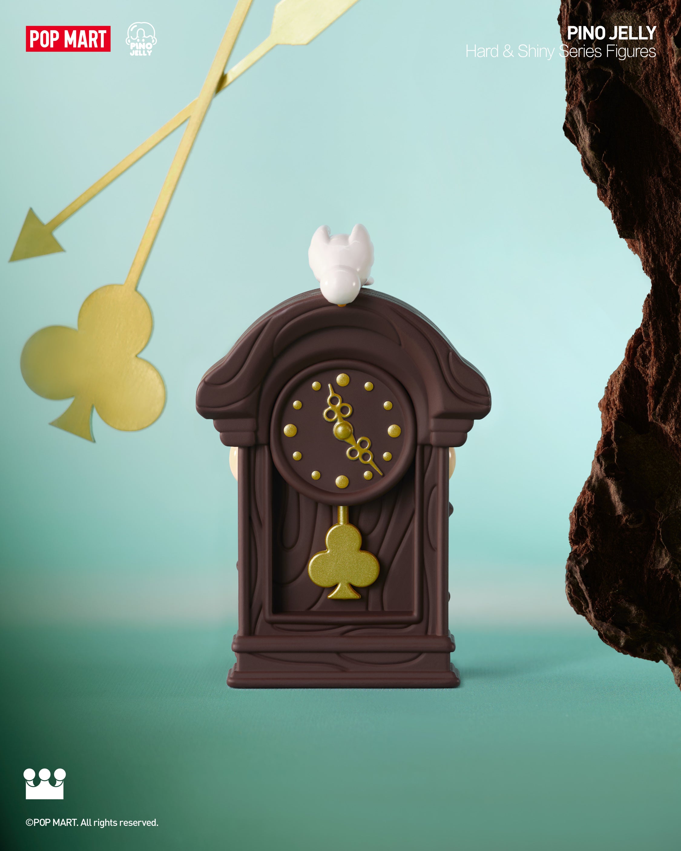 POP MART PINO JELLY Hard & Shiny Series Figures、mySite、greenlandpopulation