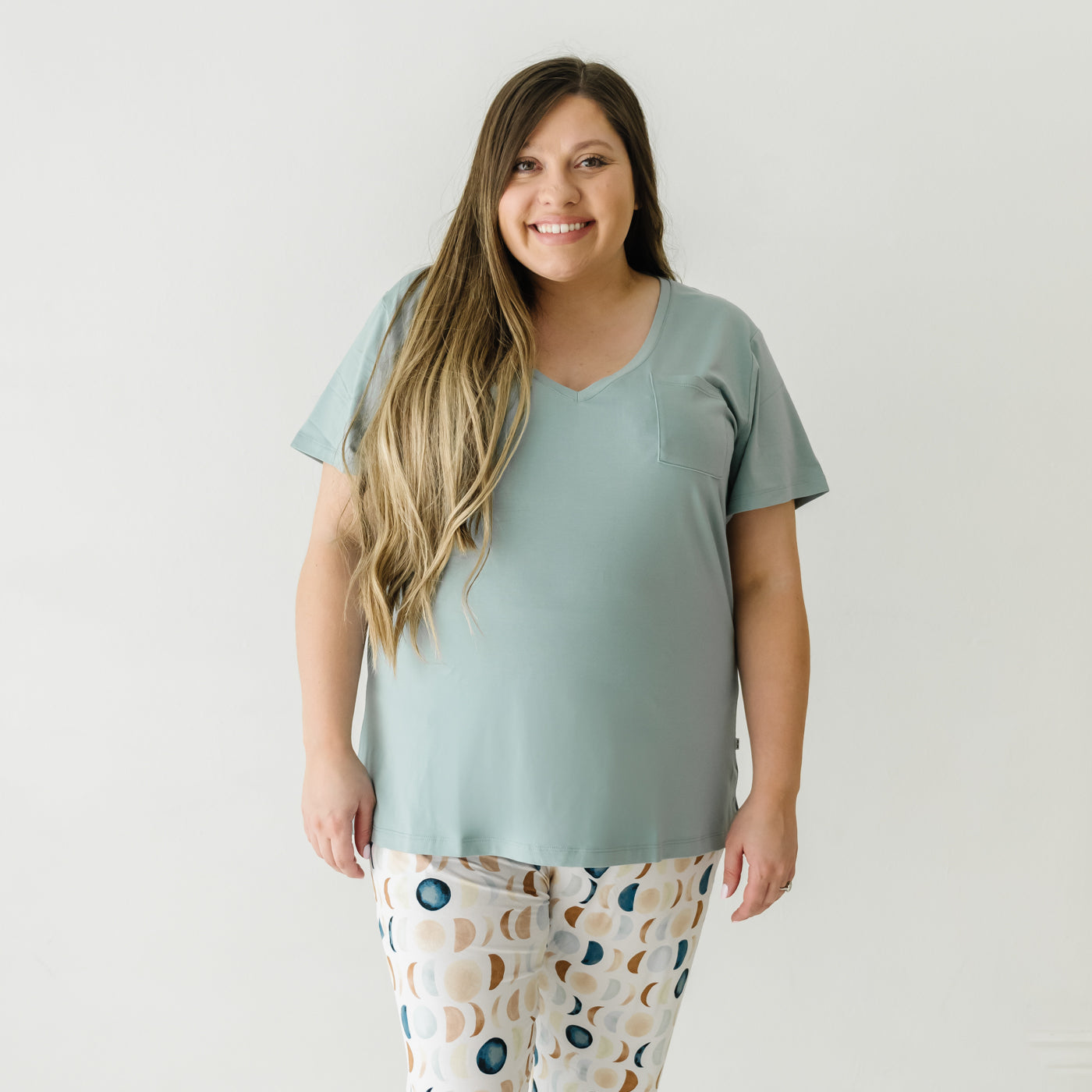 Stormy Women's Perfect Pocket Tee、mySite、g9winljtr