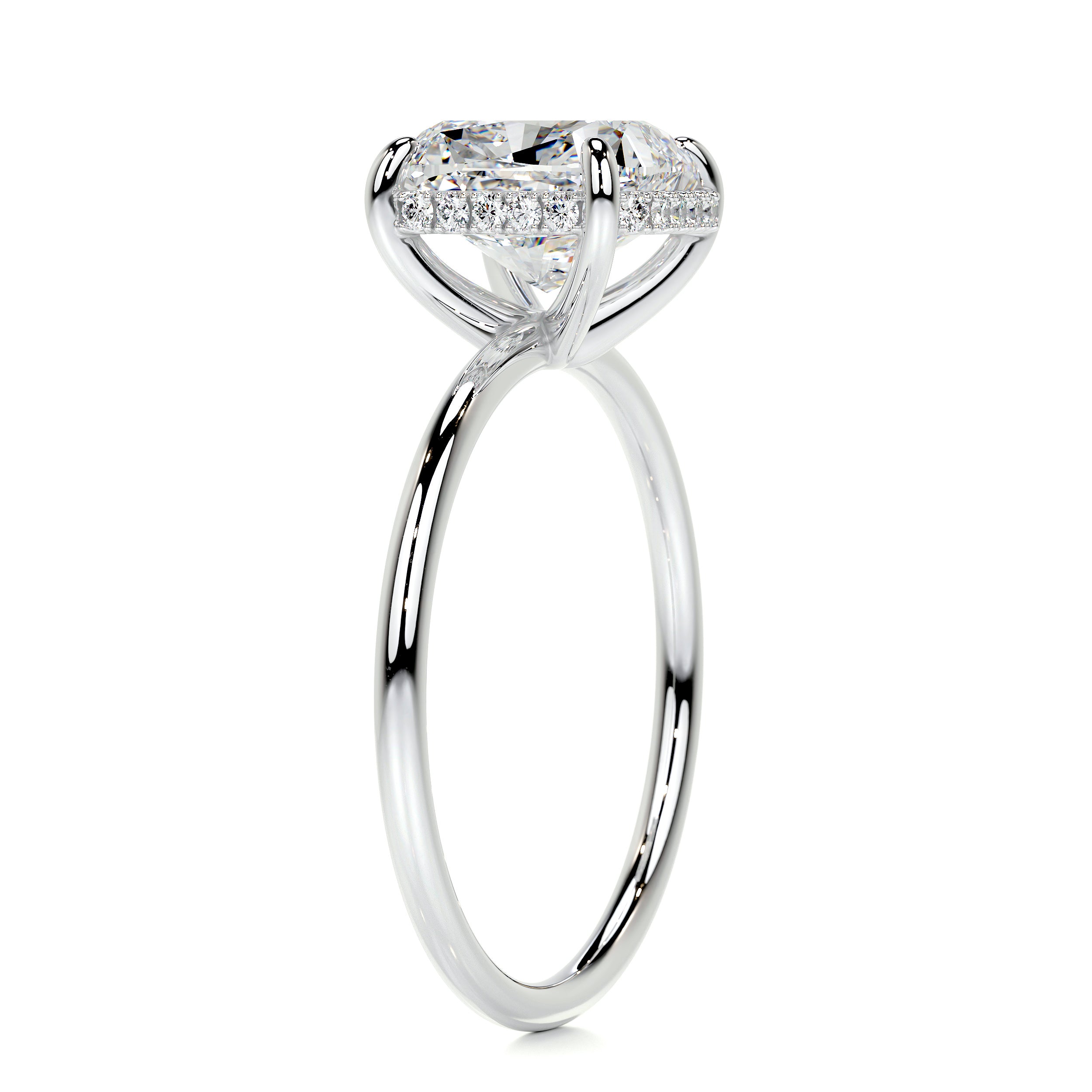 Priscilla Diamond Engagement Ring -Platinum、mySite、hinf8tx79