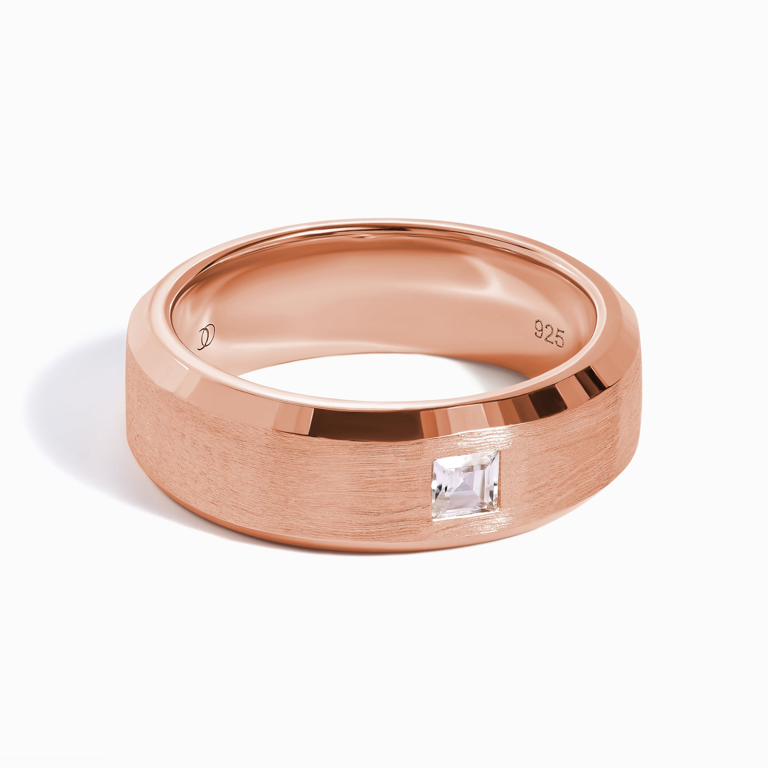 White Zircon Unisex Ring - Crafted、mySite、hinf8tx79