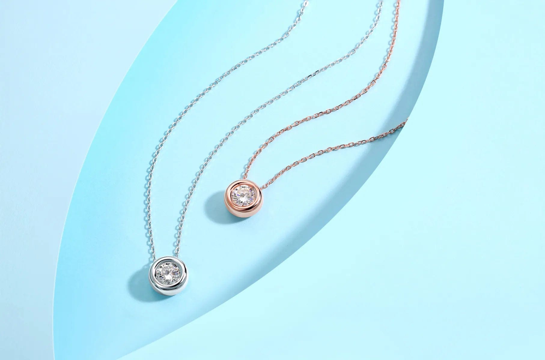 Moissanite 1ct Colored GRA Bezel Set Jewelry 925 Sterling Silver Lasting Beauty Plating、mySite、g9winljtr