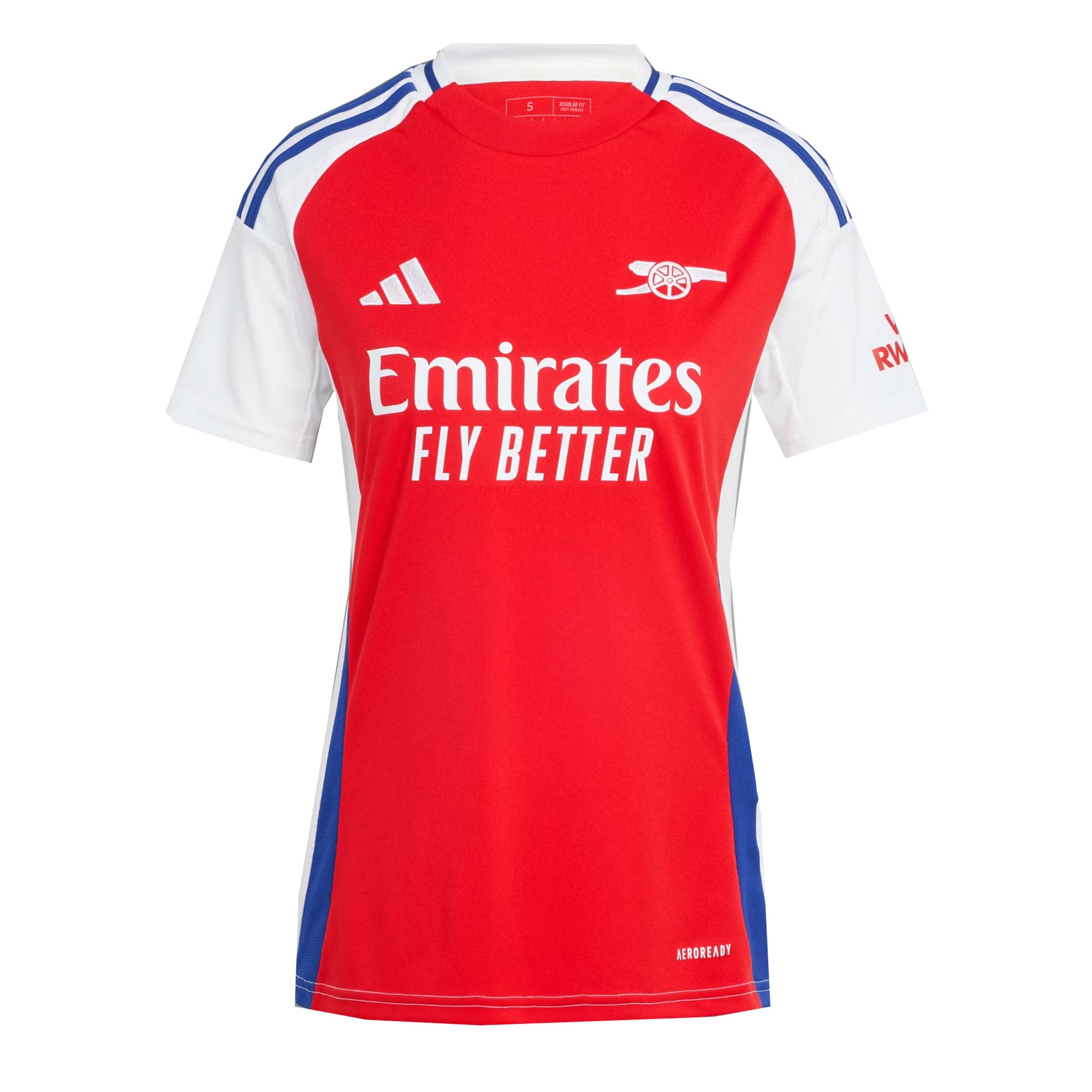 adidas Women's Arsenal 2024/25 Home Jersey Red/White、mySite、noshort