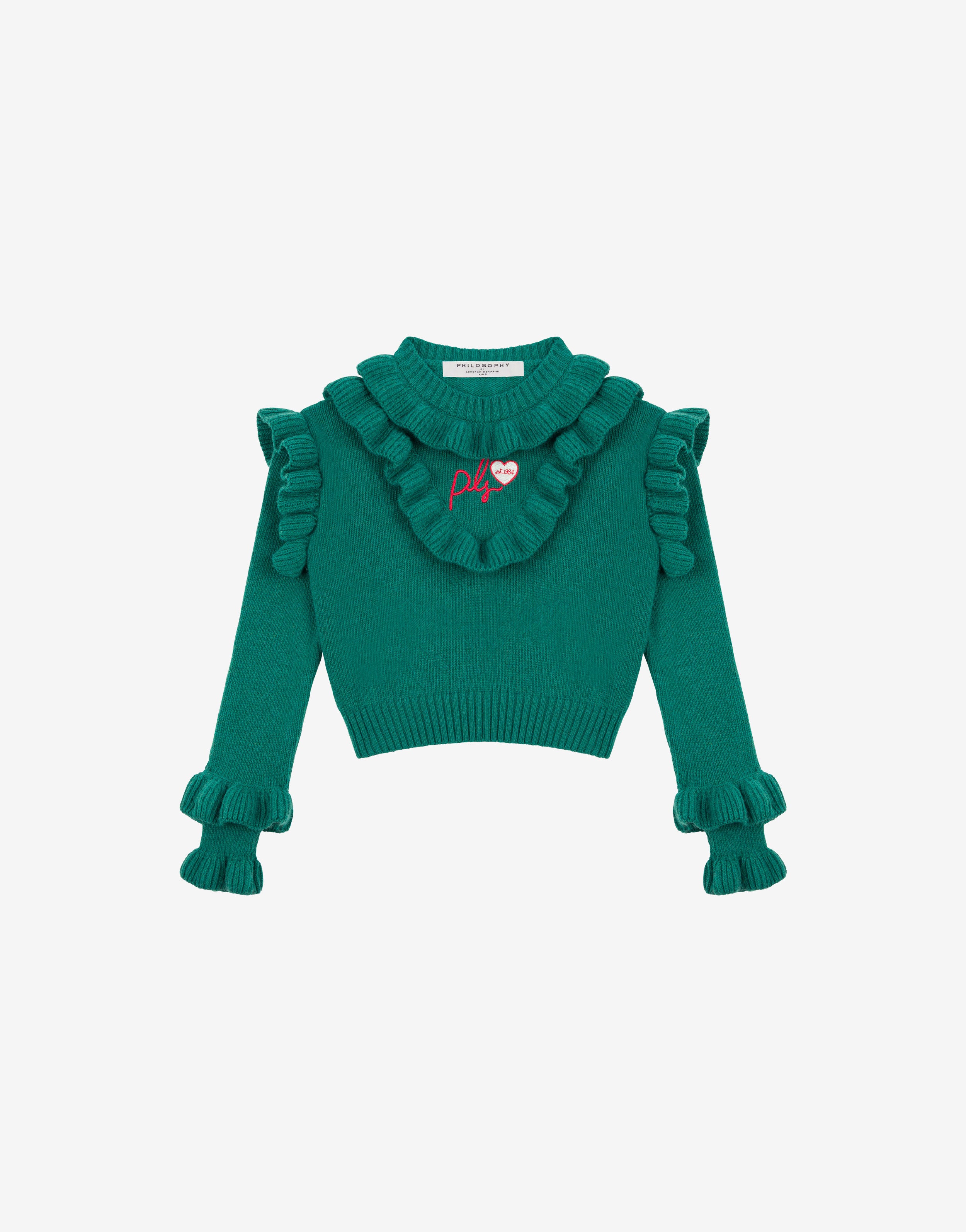 Kids maglione con ruches、mySite、aoinhome