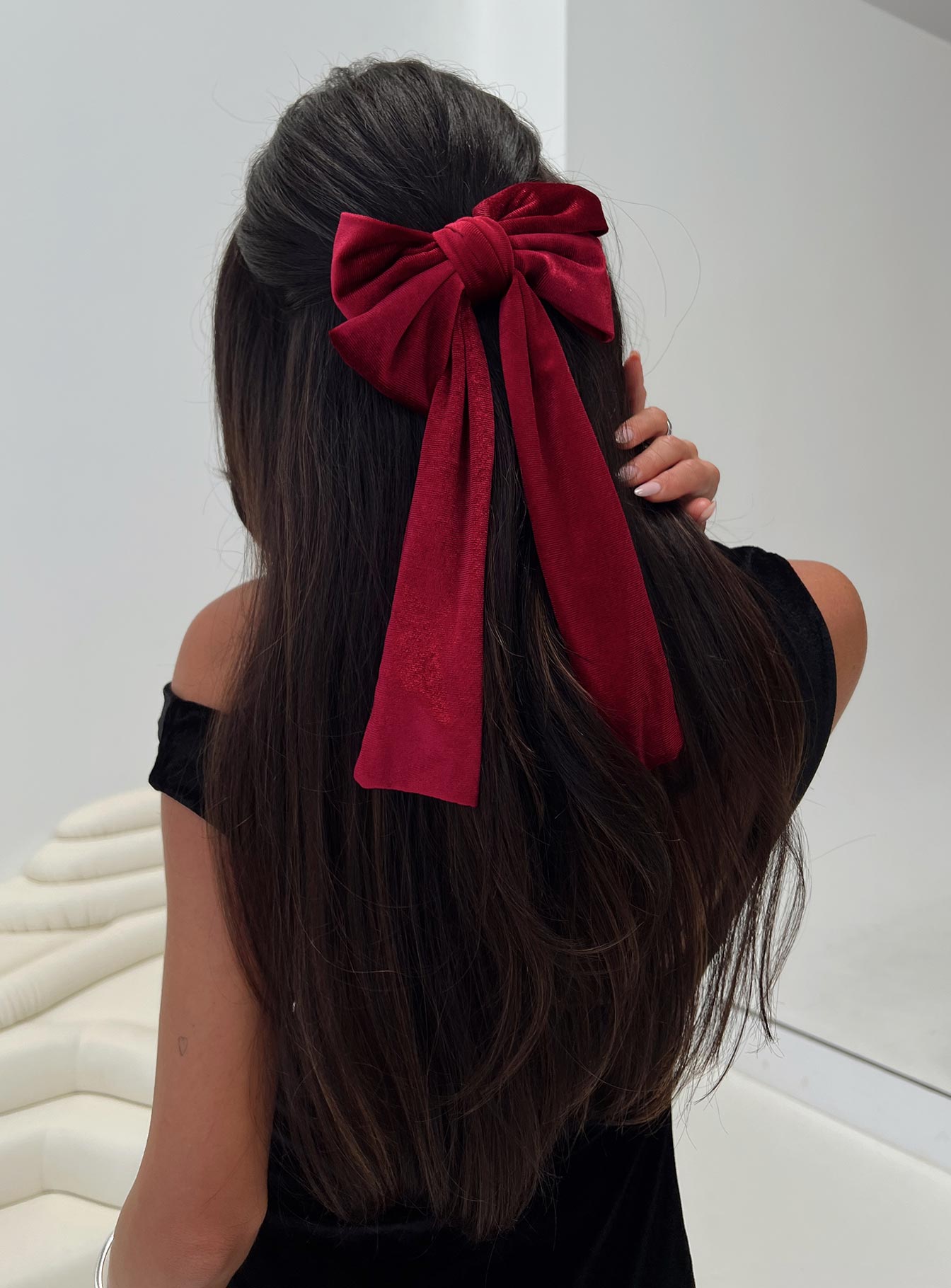 In Love Forever Hair Bow Red、mySite、solidvoid