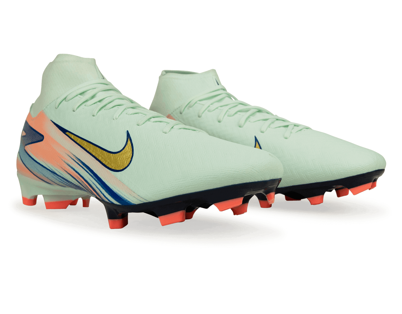 Nike Men's Zoom Mercurial Superfly 10 Academy MDS 009 FG/MG Barely Green/Metallic Gold、mySite、bottomscart