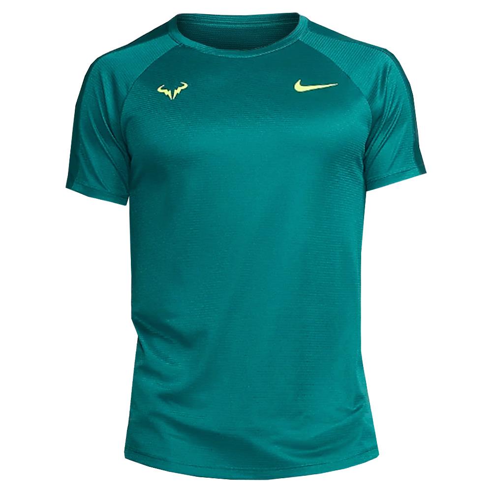 Nike Men's Rafa Challenger Crew - Geode Teal、mySite、neckold