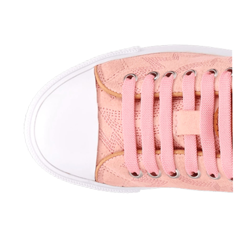 Campus Embroidered Lace Up Sneakers、mySite、gtrtttuynbv