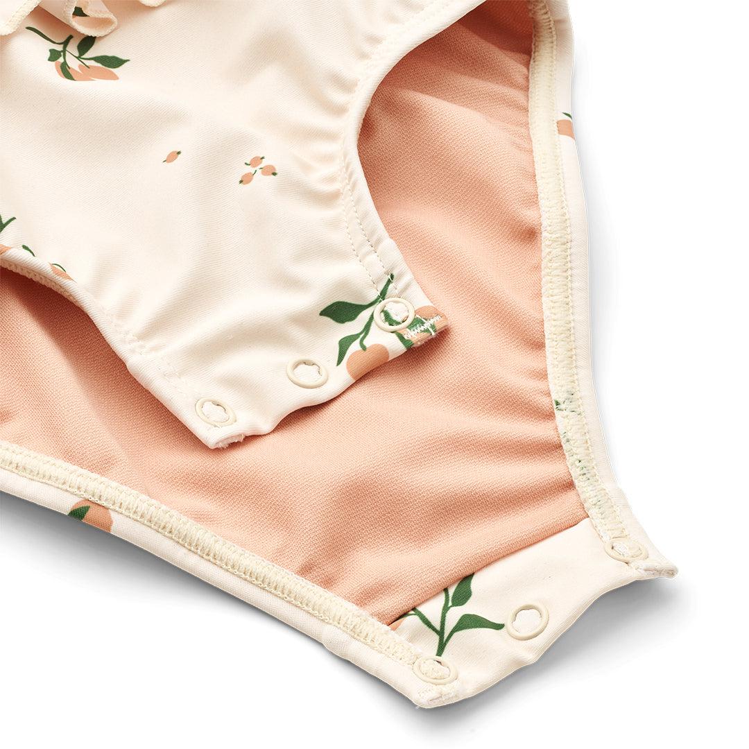Liewood Amina Baby Printed Swimsuit - Peach / Sea Shell、mySite、merchandisen