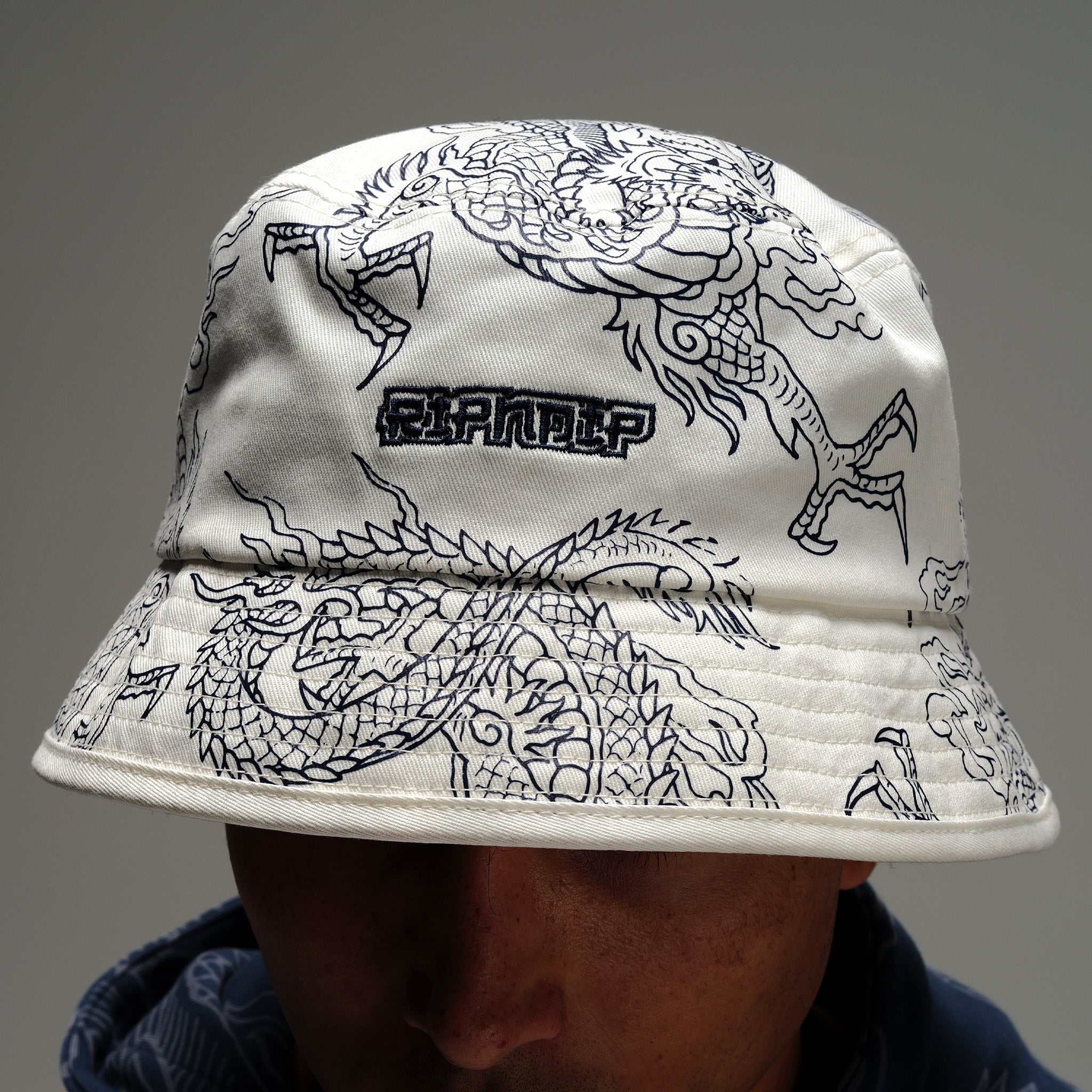  Haku Face Mask Bucket Hat (White)、mySite、merchandisen