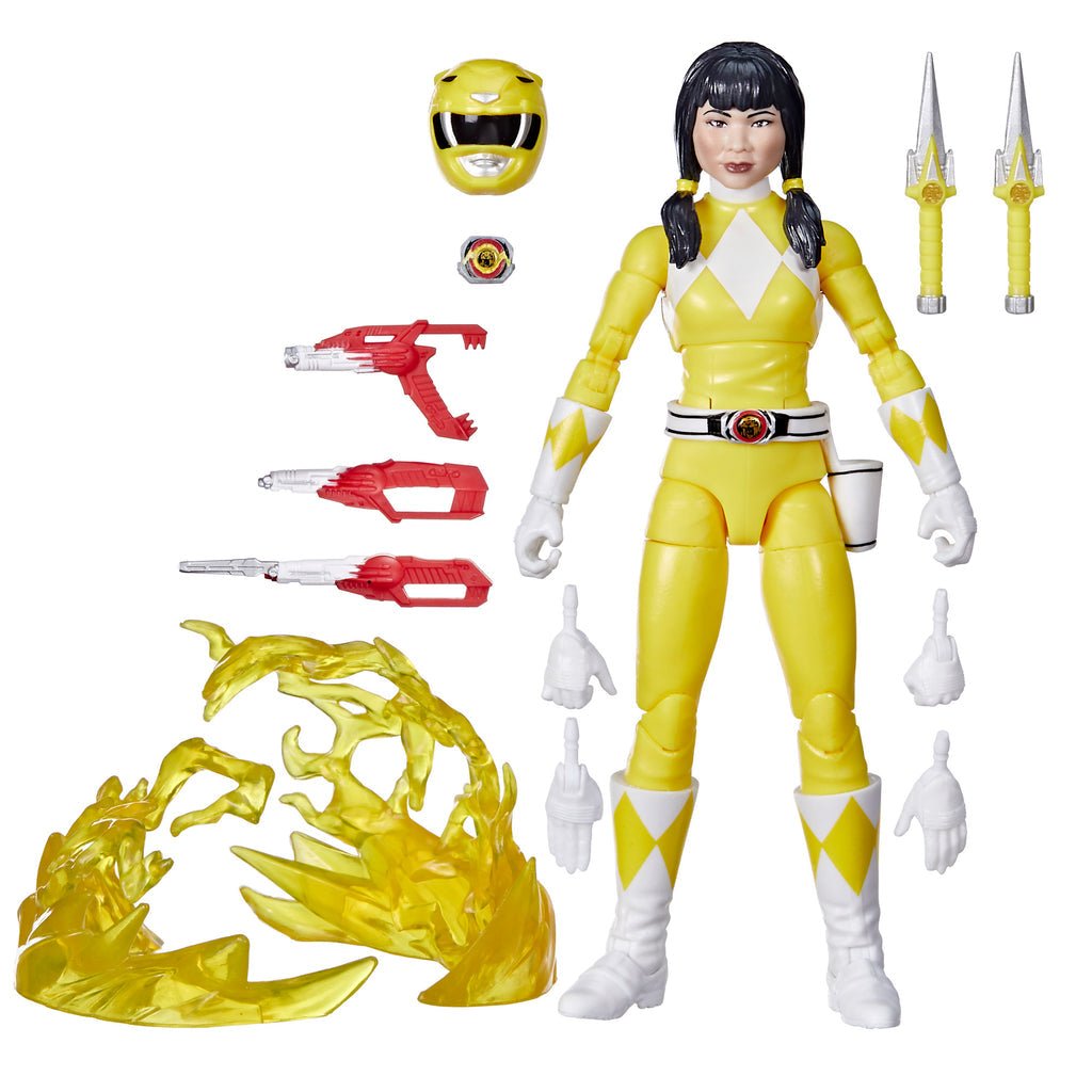 Power Rangers Lightning Collection Remastered Yellow Ranger Figure、mySite、hgirdovlk