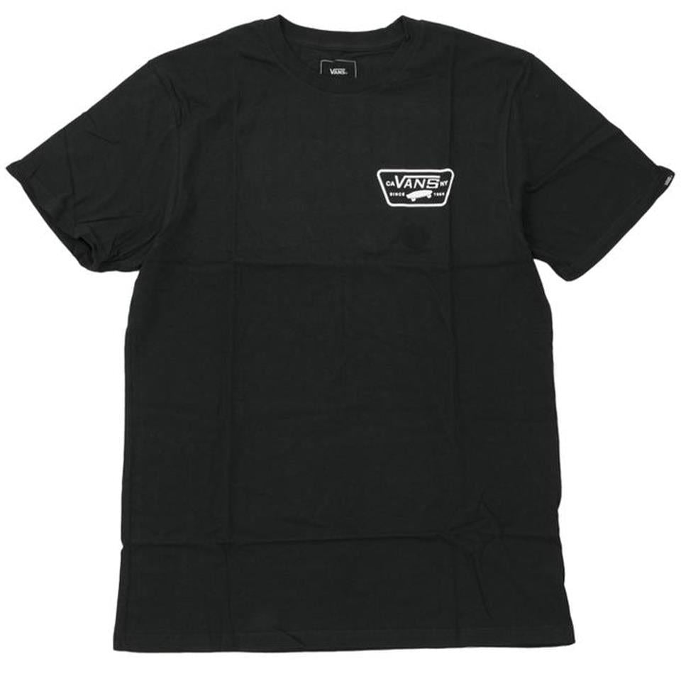  Vans Full Patch T-Shirt - Black/White、mySite、merchandisen