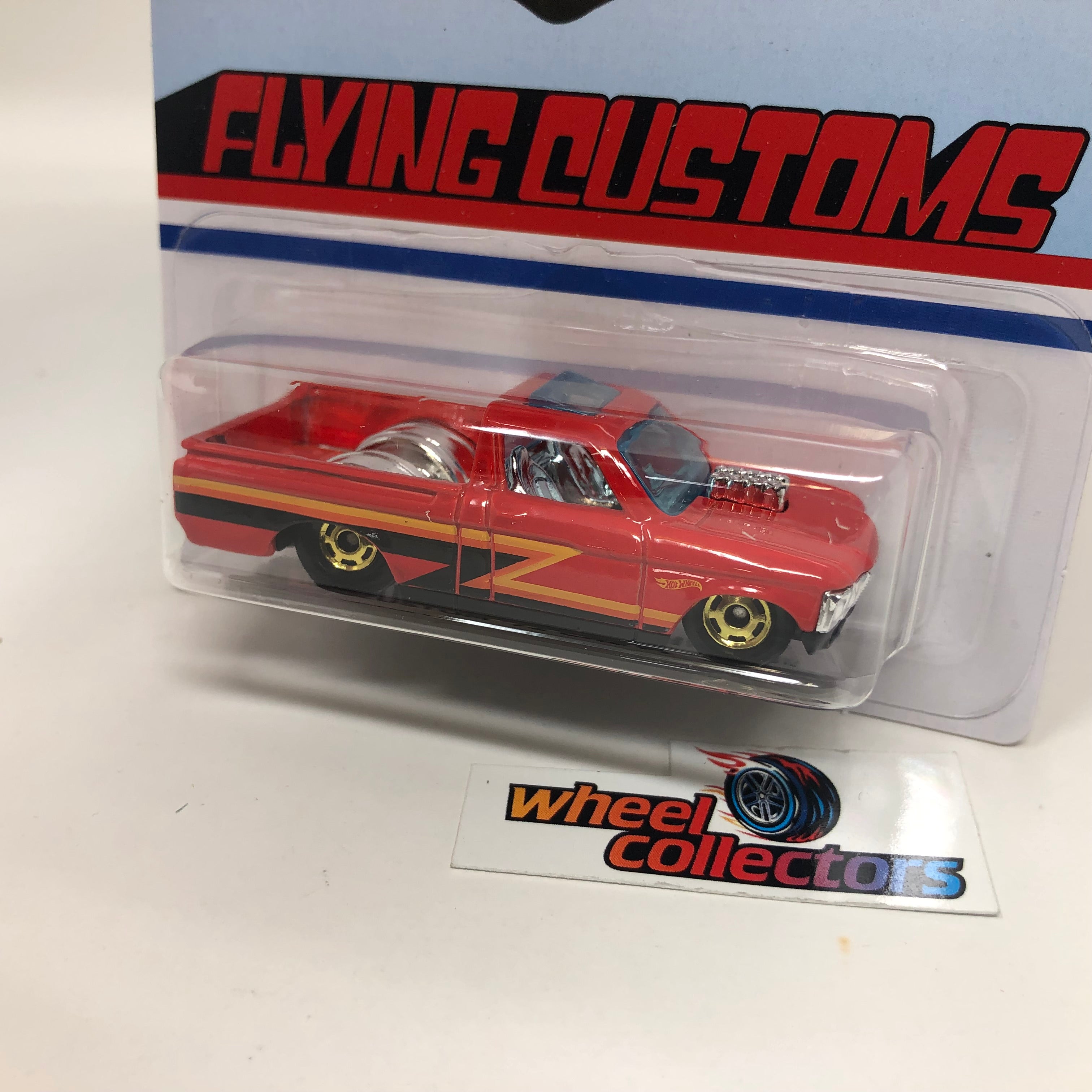Custom '72 Chevy LUV * RED * Hot Wheels Flying Customs Series、mySite、hgirdovlk