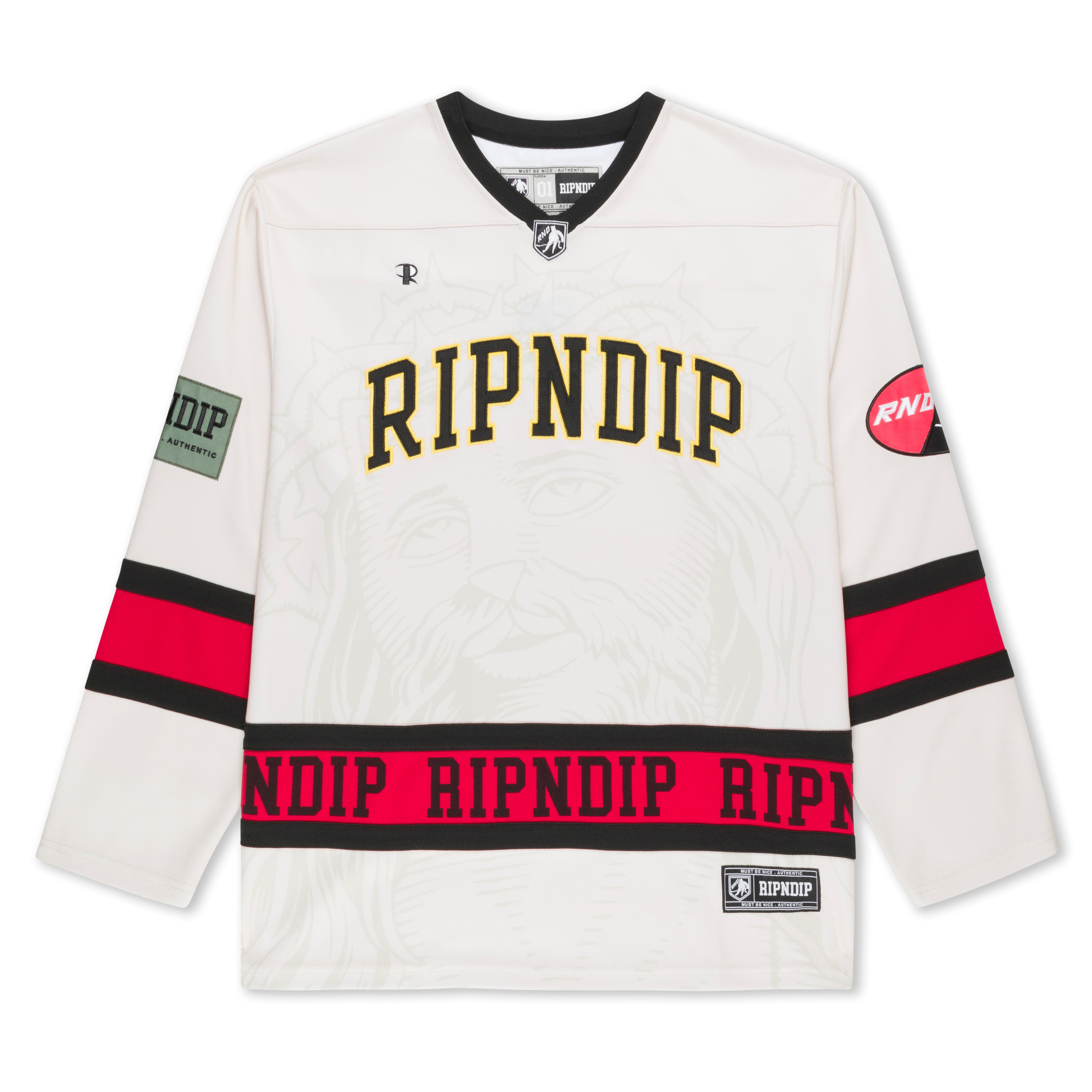  Lord Savior Hockey Jersey (Off White)、mySite、merchandisen